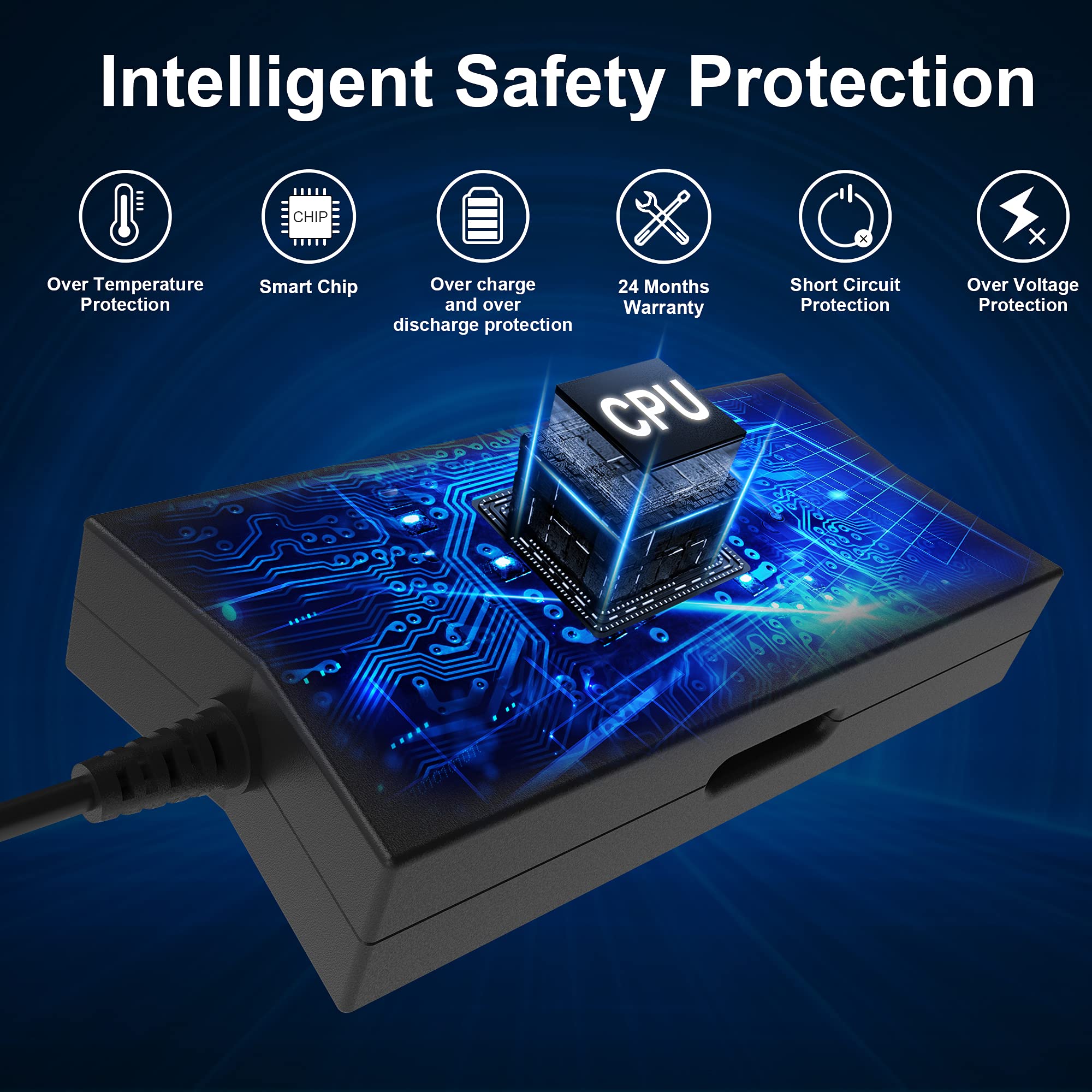 Original Replacement New Dell 130W 7.4Mm Tip Ac Adapter Charger For Pa 4E La130Pm121 Da130Pe1 00 Ju012 Cm161 Dell Inspiron 15 7000 7559 Dell G3 G5 Charger Dell D6000 Docking Station Laptop Power Cord