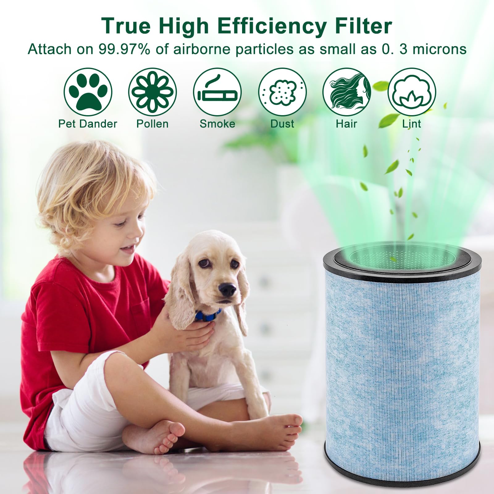 Katerelis 2 Pack For Instant Ap300 Filter Replacement, True Filter, And Activated Carbon Filter, Compatible With Instant Ap300,