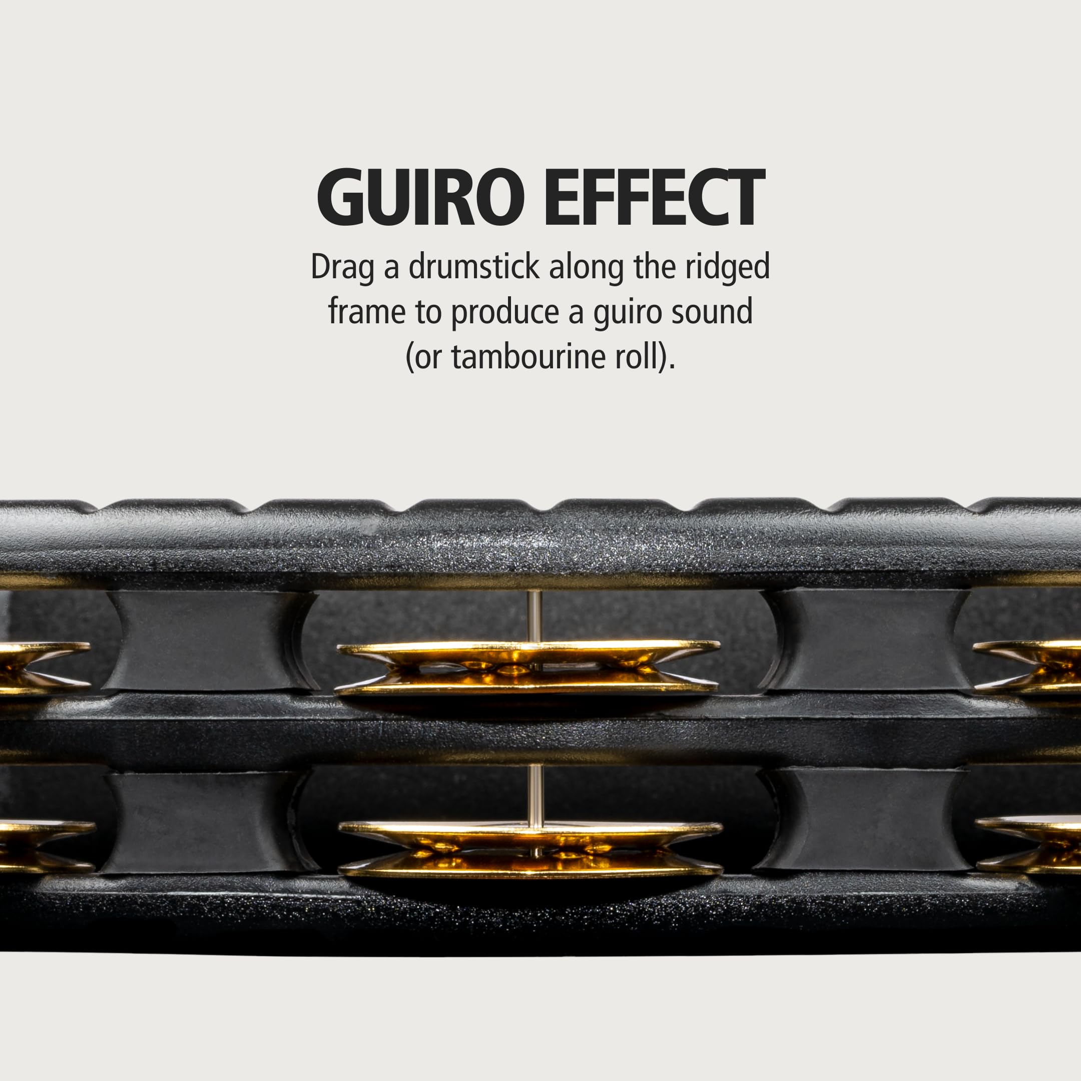 Meinl Percussion Traditional Handheld Tambourine Musical Instrument For Recording Or Live   Not Made In China   Double Row Jingl