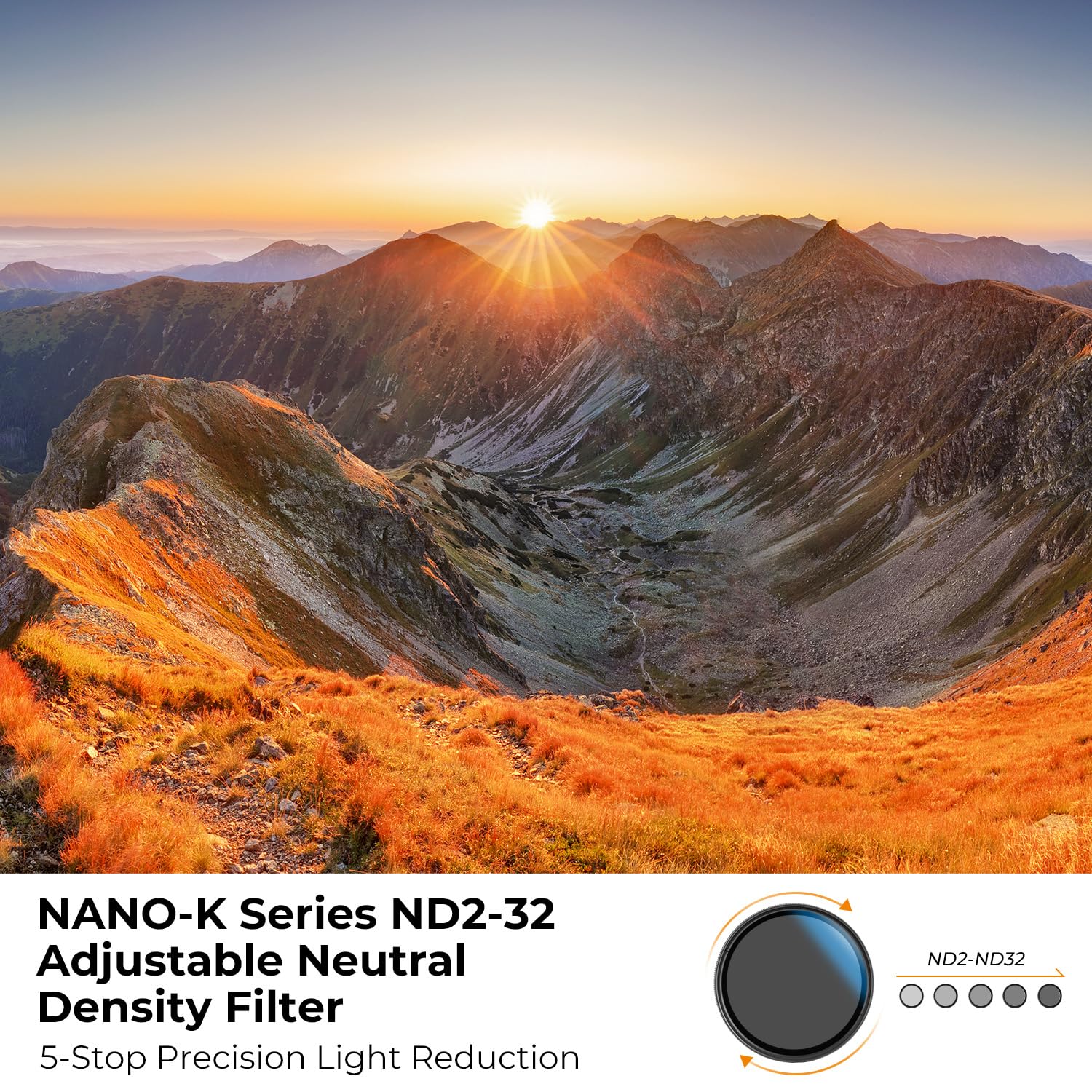 K&F Concept Variable ND Lens Filter - Thumbnail 4