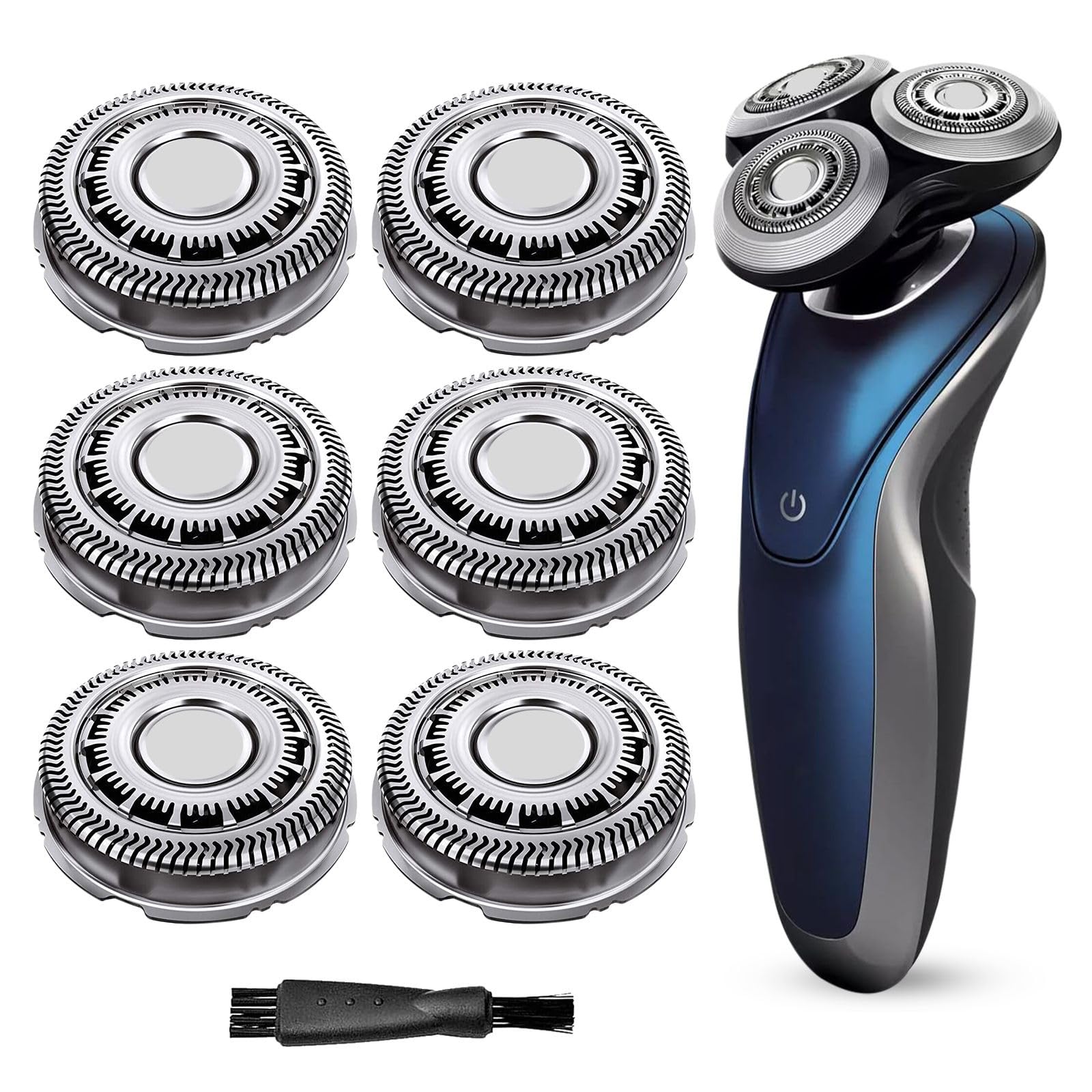 Golden Lotus Creations Replacement Heads, Compatible With Philips Norelco Sh60 Series 6000 Replacement Heads, Sh60 Replacement H