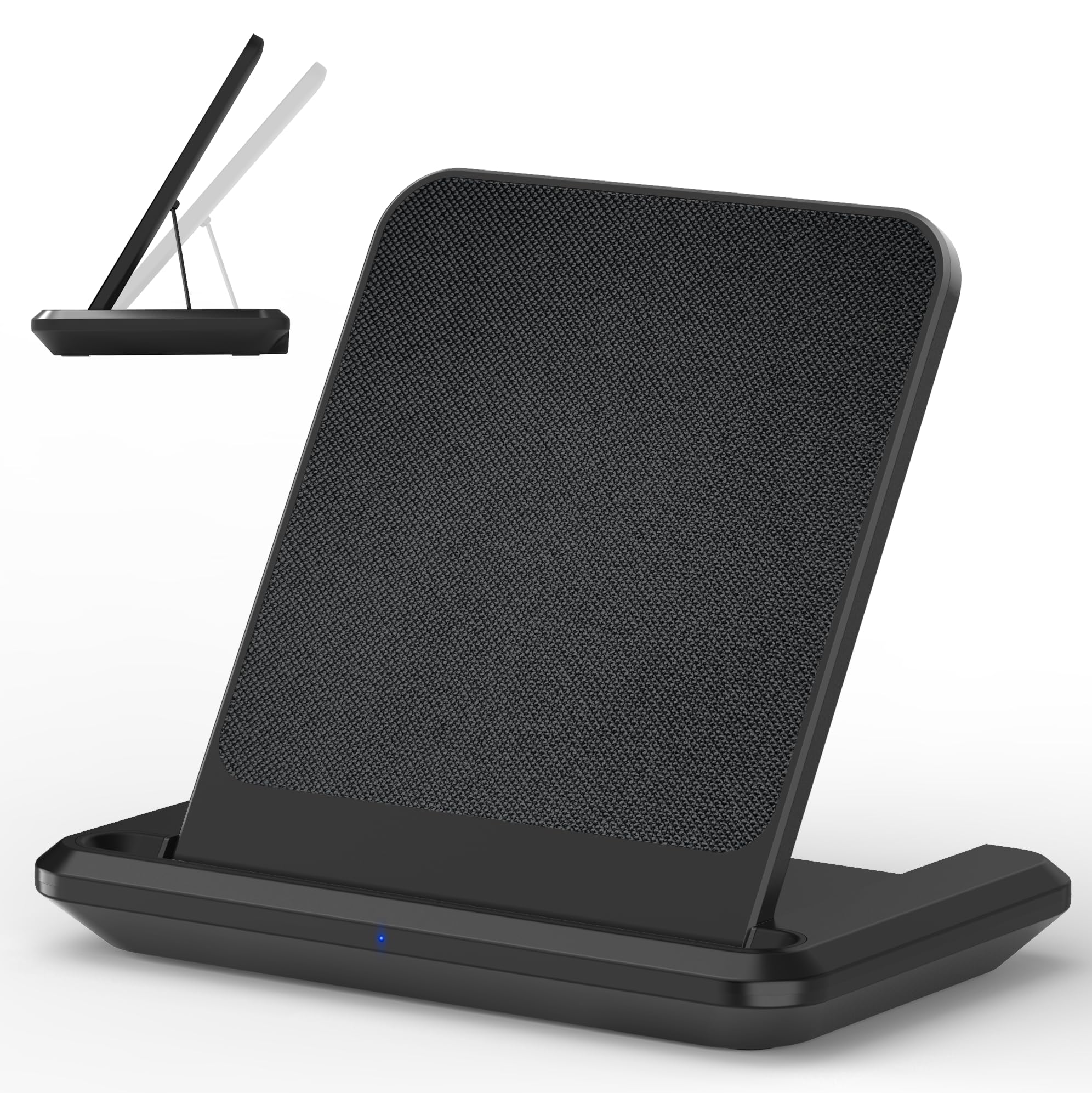 Foldable Wireless Charger Stand Compatible With Kindle Paperwhite Signature Edition And Samsung Phones, Wireless Charging Dock F