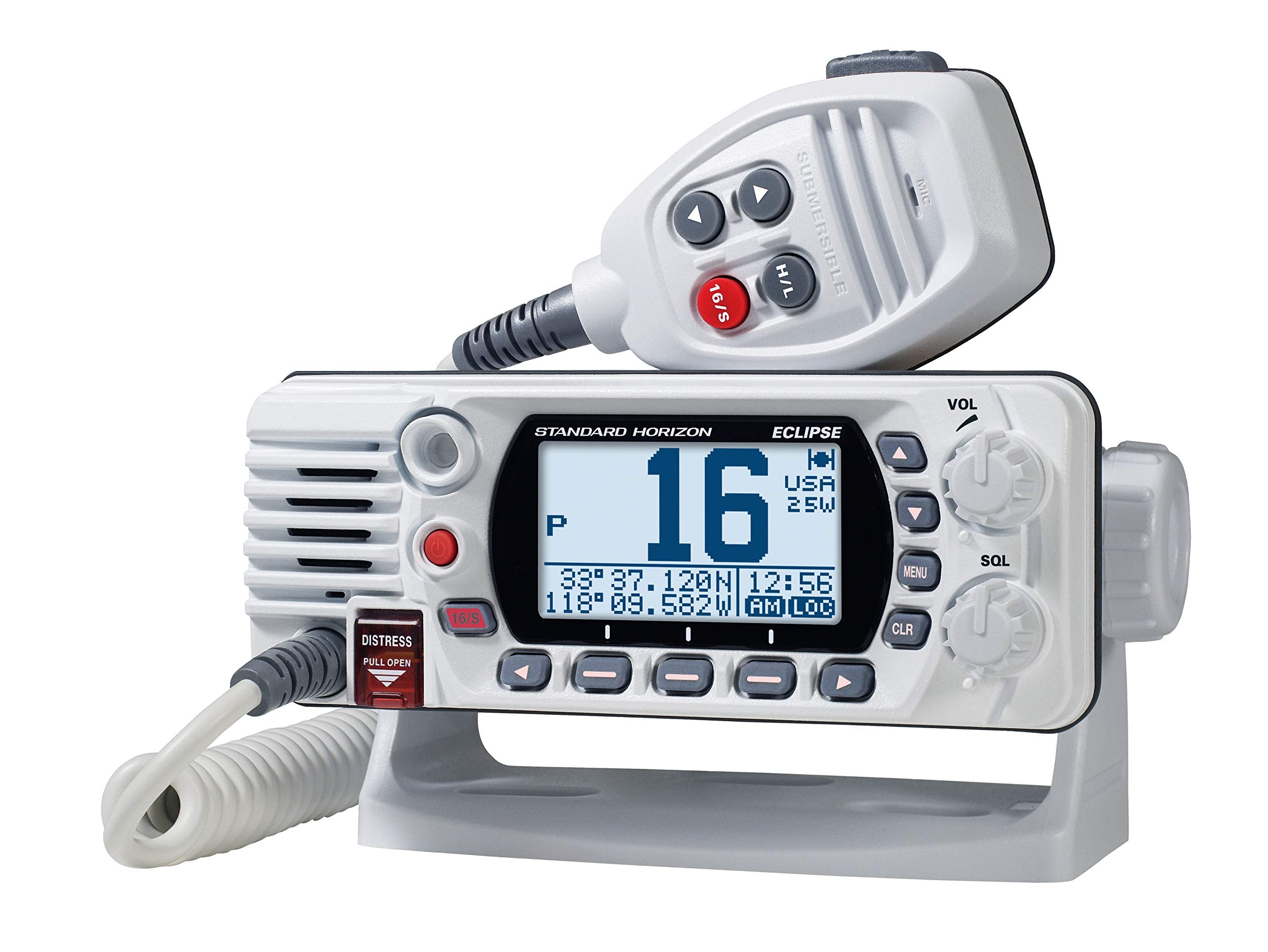 Standard Horizon Gx1400 Eclipse Fixed Mount Vhf Radio   White