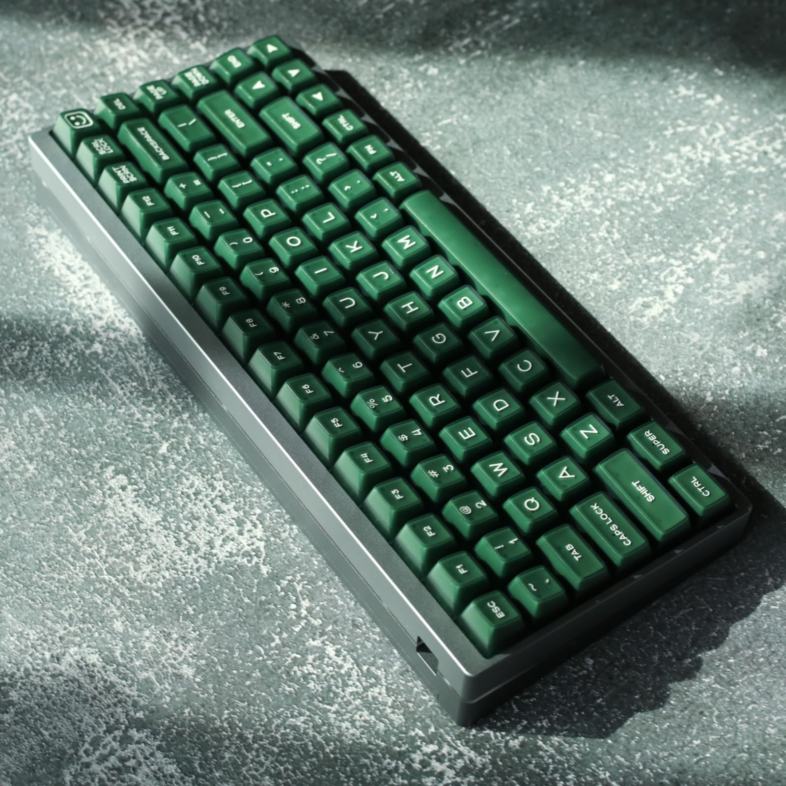 Redqin Keycaps   Emerald Jade Keycap Double Shot Pbt Keycaps Rsa Profile Shine Through Keycaps Translucent Custom Keycaps Set Fo