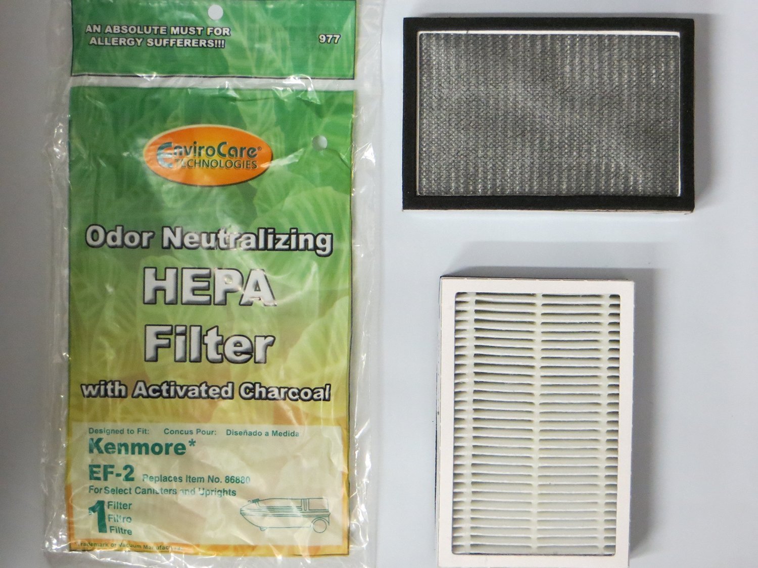 Dvc Replacement Part For Kenmore Ef 2 471194 Hepa Filter | Catches Dust, Powders And Other Particles | Made In The Usa | Replace