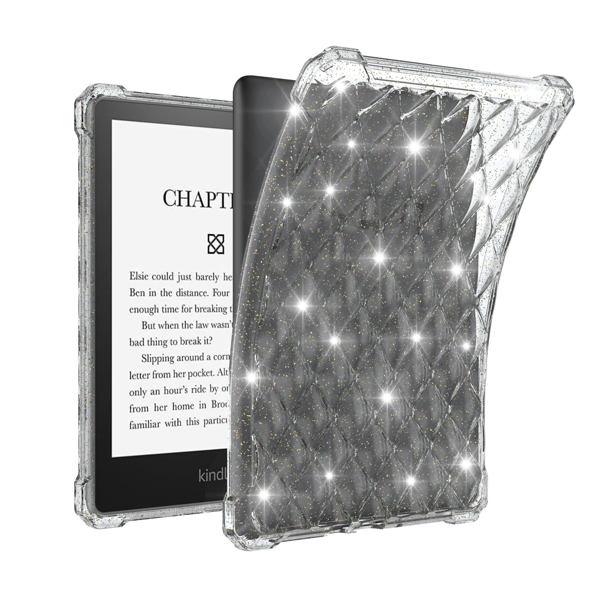 Sffine Clear Case Compatible For 6.8'' Kindle Paperwhite 11Th Generation 2021 And Paperwhite Signature Edition,Thin Slim Lightwe