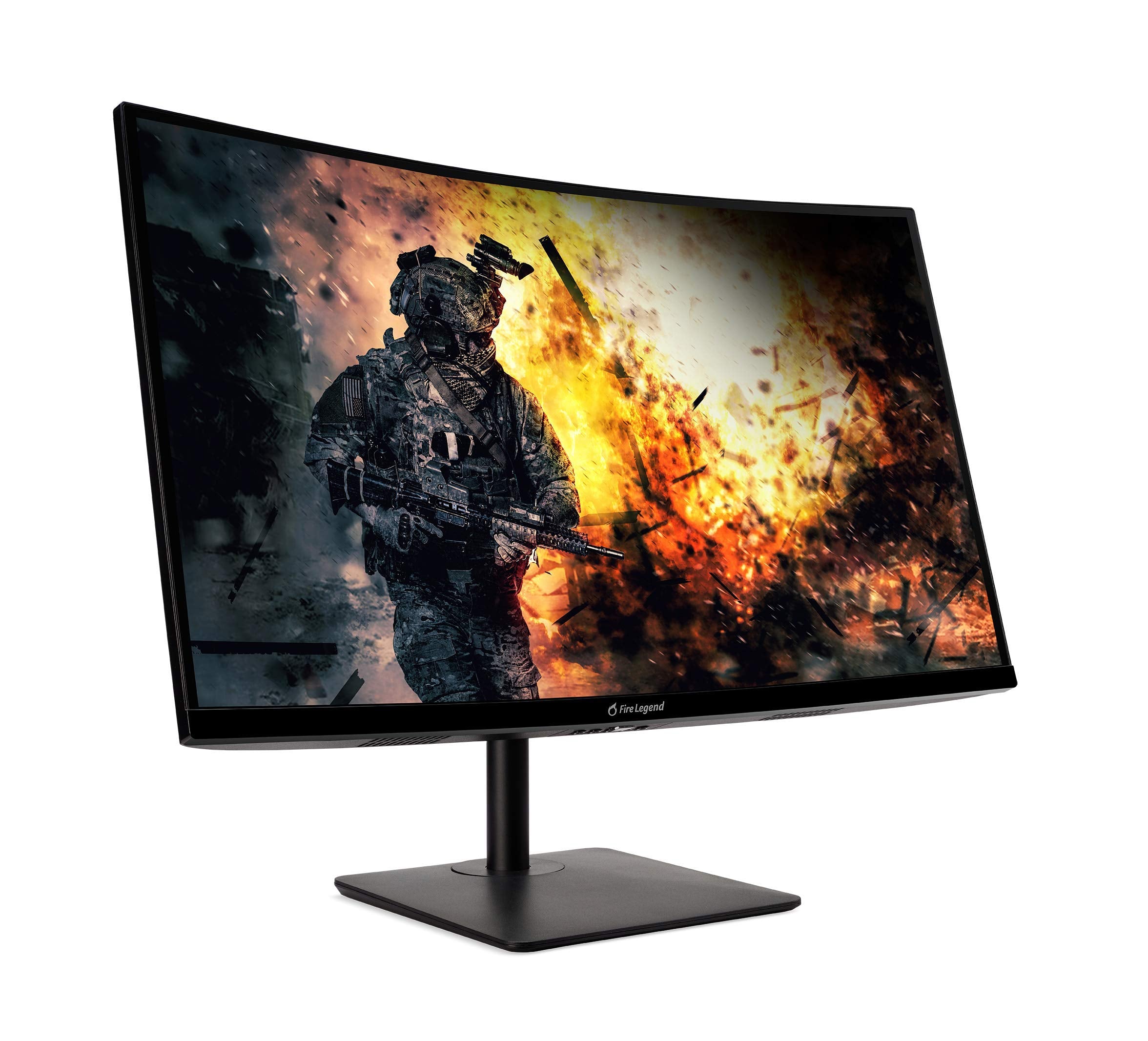 Aopen By Acer 27Hc2R Pbmiiphx 27'' 1500R Curved Full Hd (1920 X 1080) 165Hz Monitor With Amd Radeon Freesync, Black