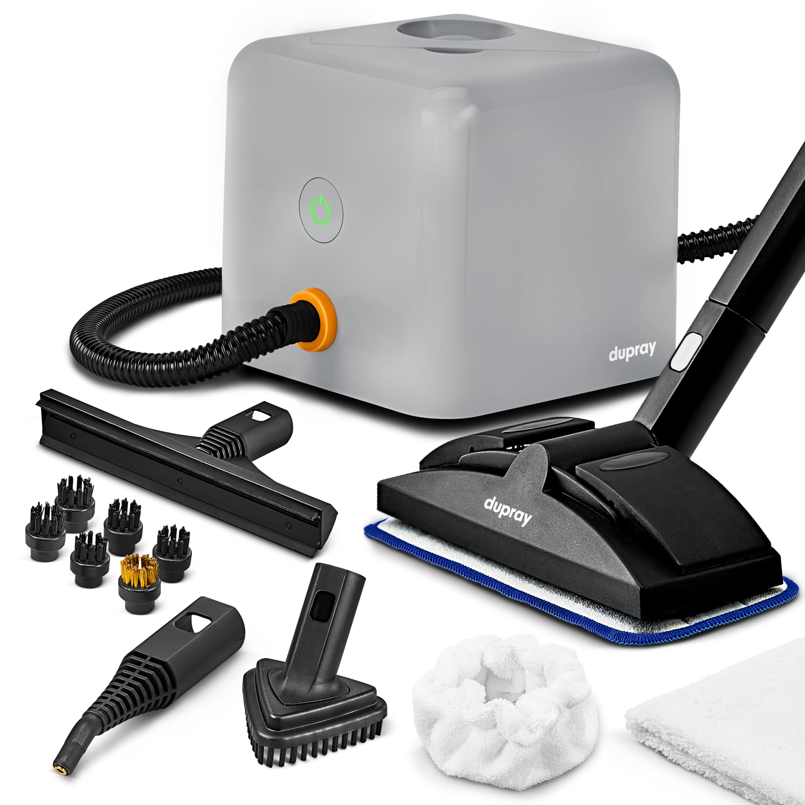 Dupray Neat Plus Steam Cleaner   Powerful Multi Purpose Steamer For Deep Cleaning Floors, Upholstery, Grout, And More