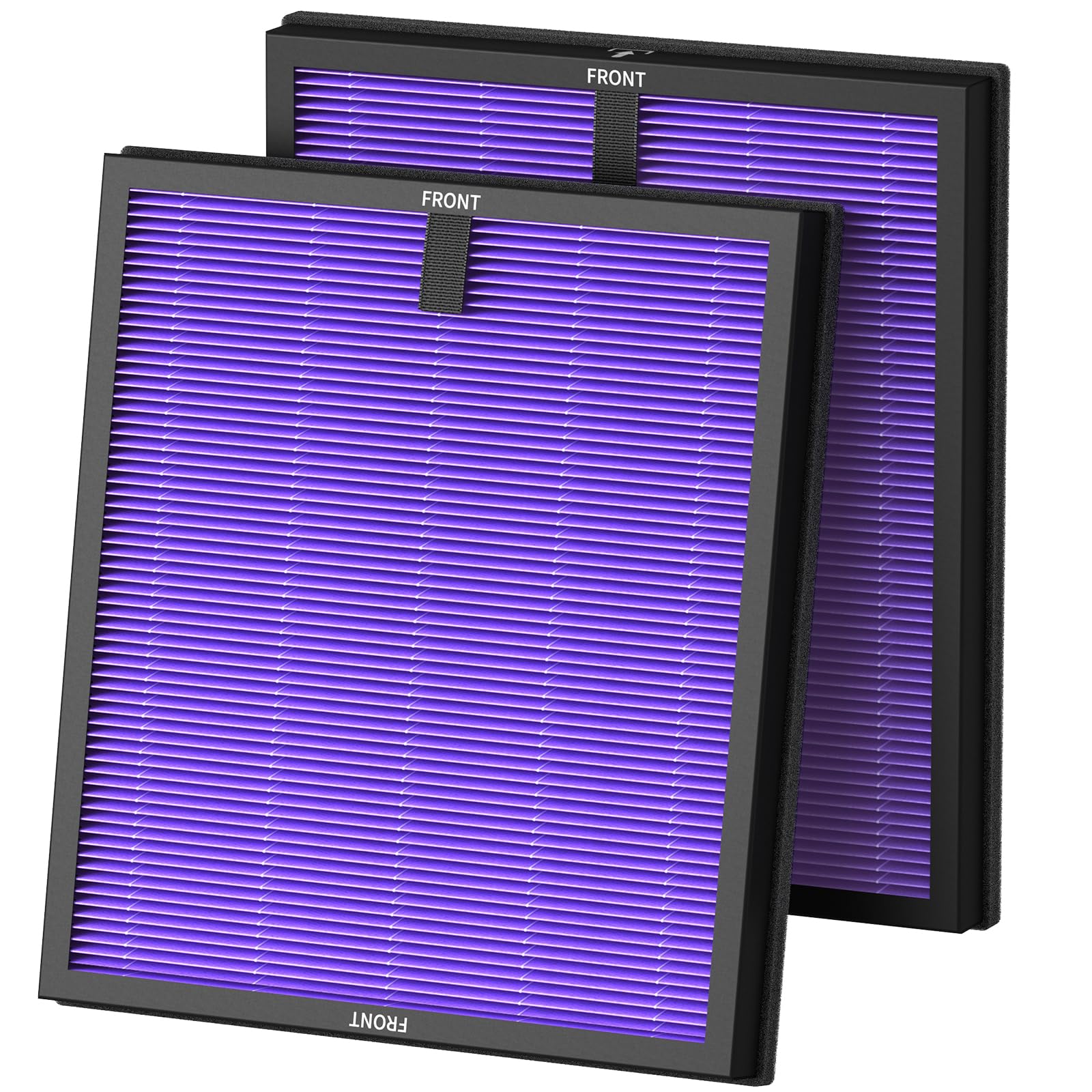 2 Pack Hy4866 True Hepa Replacement Filters For Morento And Westhey Hy4866 Air Purifier, Yiou M1 Air Cleaner Purifier, 3 In 1 H1