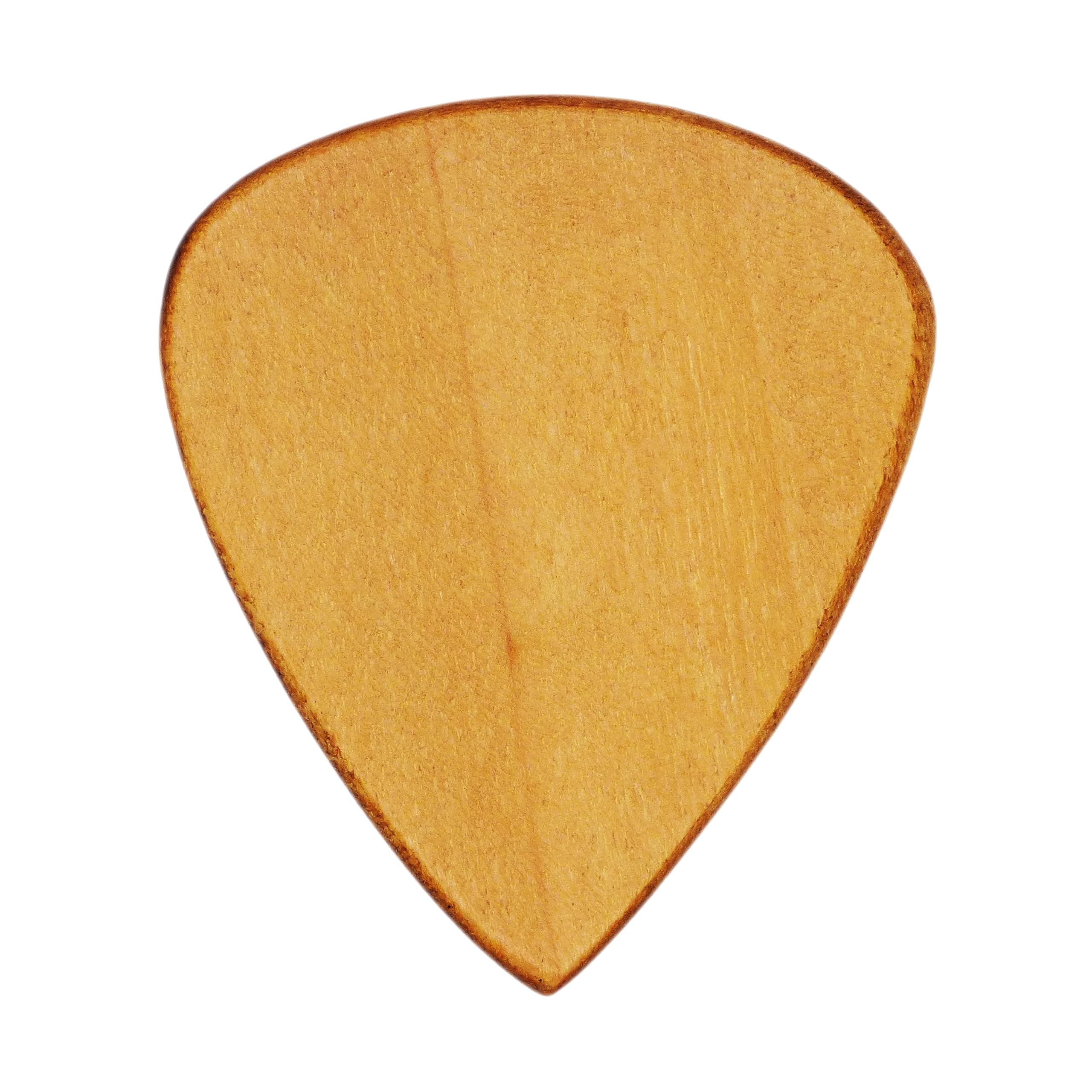 Haldu Wood Guitar Or Bass Pick   1.5 Mm Heavy Gauge   351 Shape   Natural Finish Handmade Specialty Exotic Plectrum   24 Pack Ne