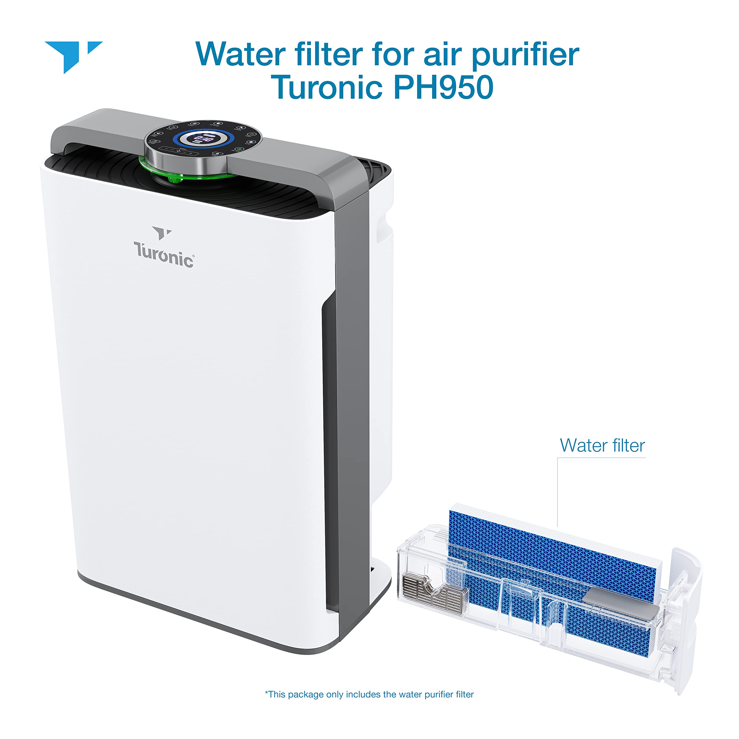Turonic Original Water Filter For Humidifier Air Purifier Combo Turonic Ph950
