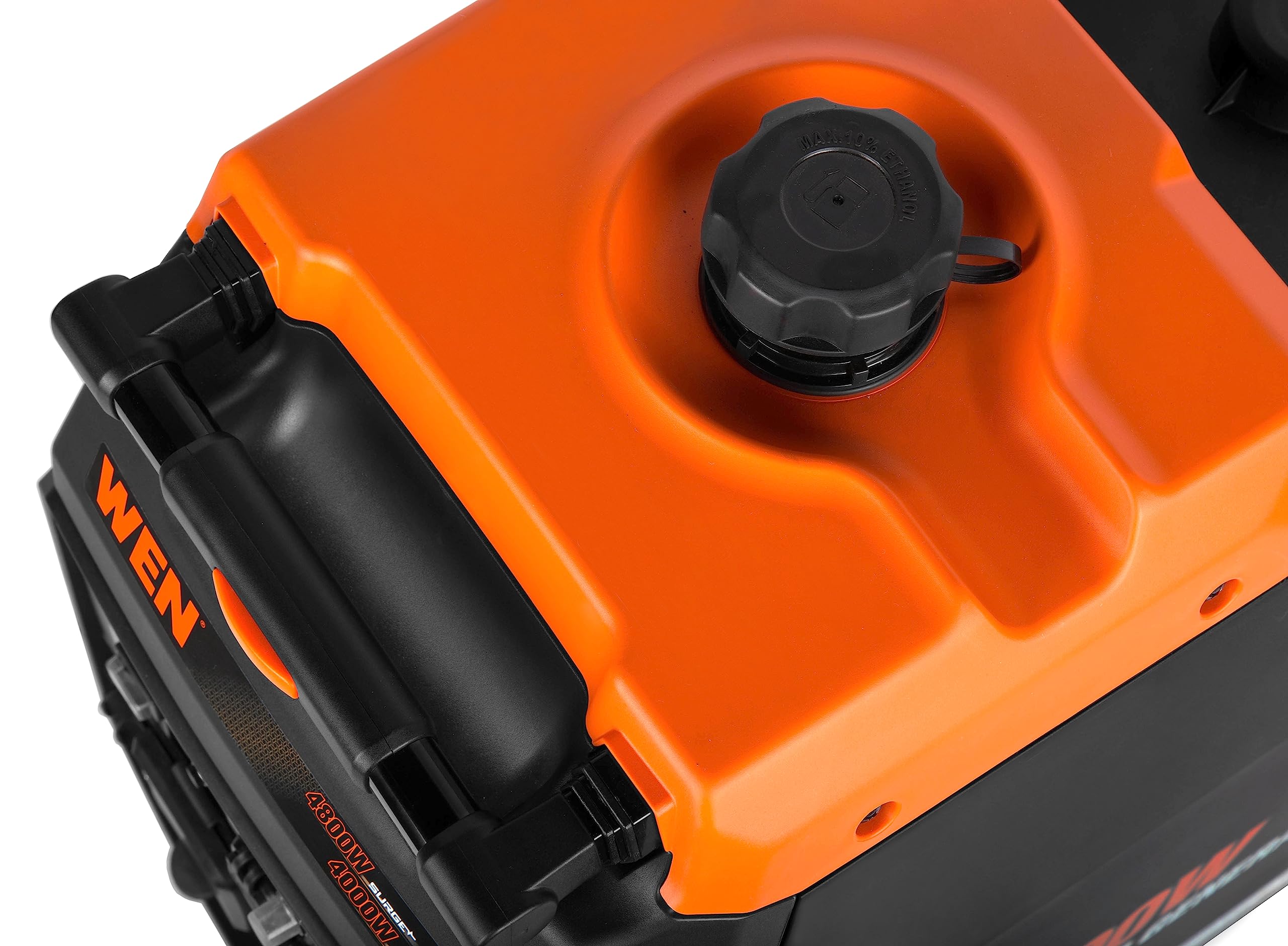 Wen 4800-Watt Portable Inverter Generator, Electric Start, Rv-Ready, Quiet And Lightweight With Fuel Shut Off And Co Watchdog (5