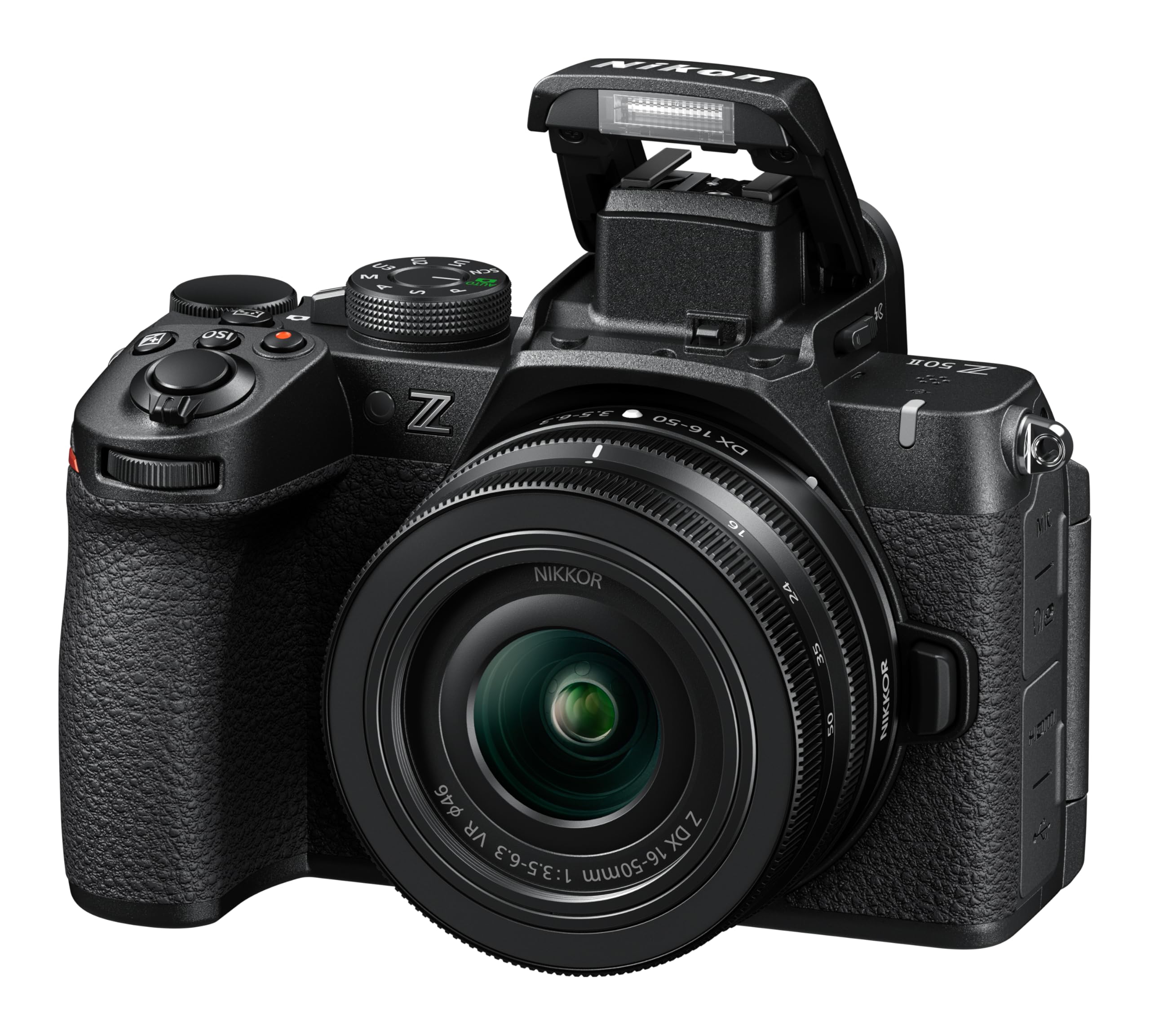 Nikon Z50 II with Wide-Angle Zoom Lens | Compact mirrorless Stills/Video Camera with Easy Color presets and Wireless Photo Shari