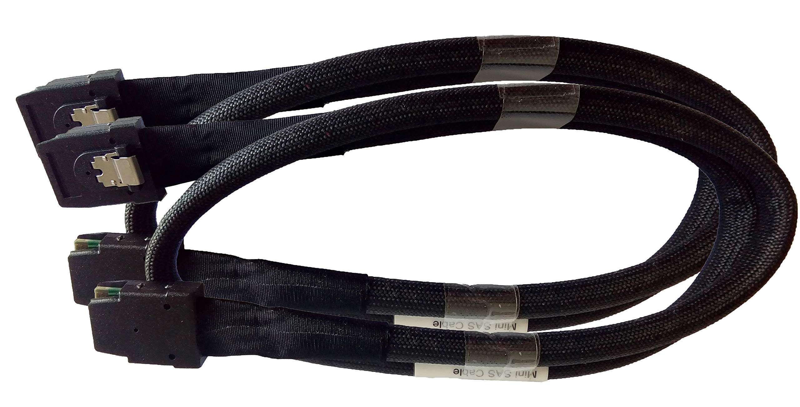 (2 Pack) Internal Mini Sas (Sff 8087, 36 Pin) Male To Mini Sas (Sff 8087, 36 Pin) Cable For Server Or Control Card 2.0 Feet / 0.