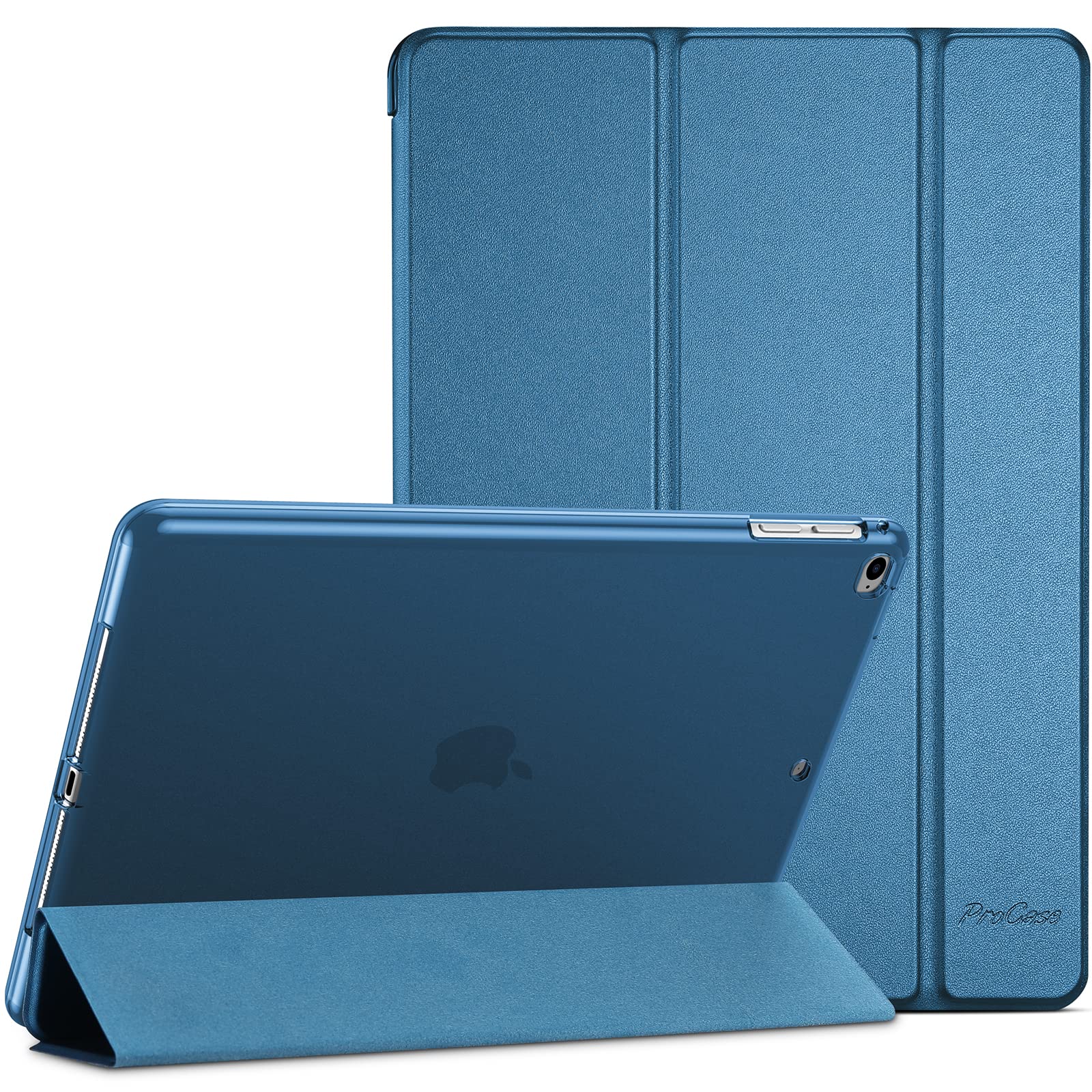 Procase Smart Case For Ipad 9.7 Inch Ipad 6Th 5Th Generation Cases, Ipad Air 2, Ipad Air Case, Slim Soft Tpu Cover Stand Smart Case For Ipad 9.7 2018 2017 Model Ipad Air 2 Air 1  Teal