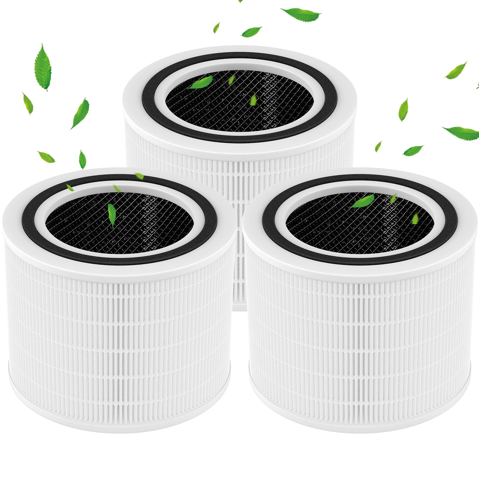 Core 200S Replacement Filter 3 Pack, 3 In 1 Filters Compatible With Levoit Core 200S Smart Wifi Air Purifier, H13 True Hepa Core