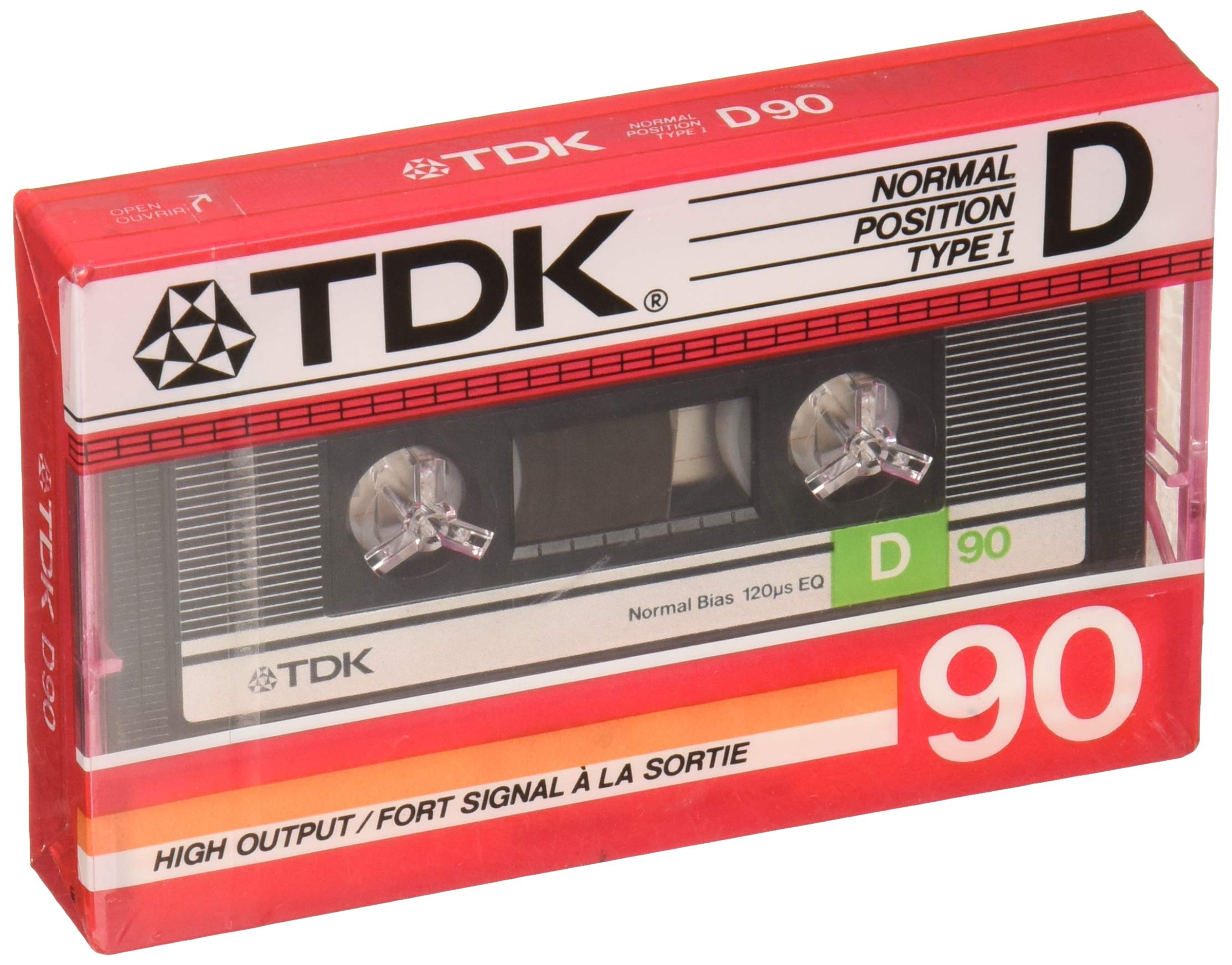 Tdk D90 Audiocassette   Normal Bias