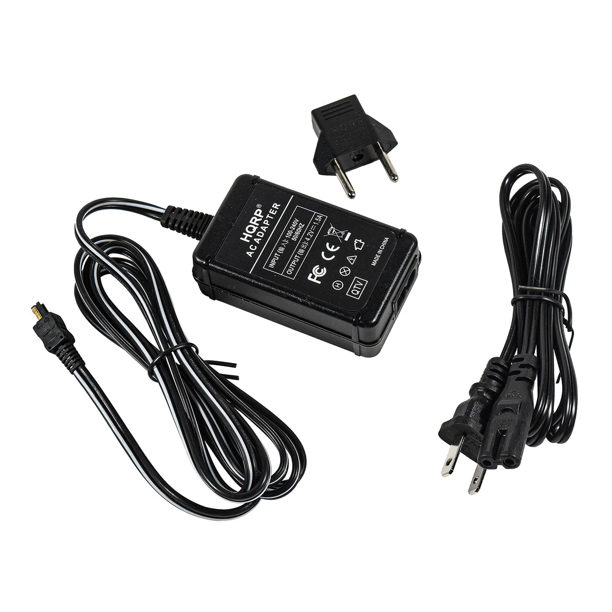 Hqrp Ac Adapter Compatible With Sony Cybershot Ac Ls5K Ac Ls5 Dsc G1 Dsc G3 Dsc W290 Dsc W300 Dsc P200 Dsc P150 Dsc P200/R Dsc V3 Dsc W120 Dsc S750 Dsc S90 Digital Camera Power Supply