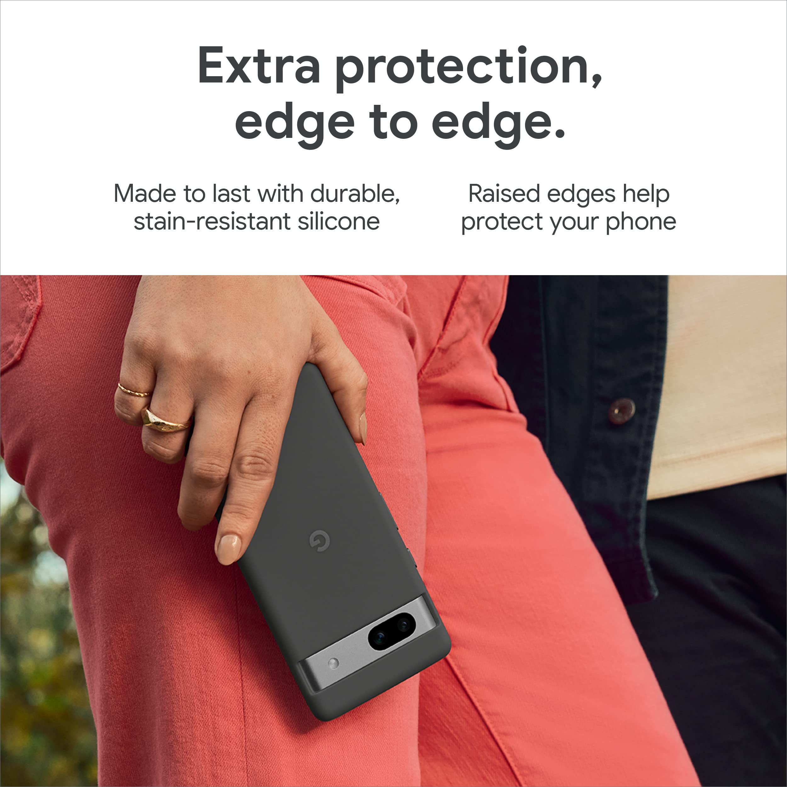 Google Pixel 7a Phone Case Silicone Snow