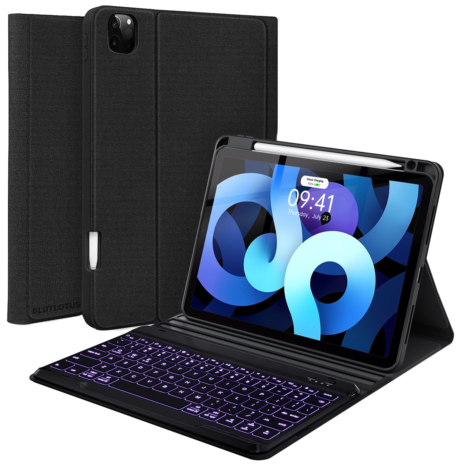 Keyboard Case for iPad Pro 2022 11-inch(4th Gen),Air 5th 4th Gen 2022/2020, Pro 11 1st/2nd/3rd 2018/2020/2021, 10.9 inch Case wi