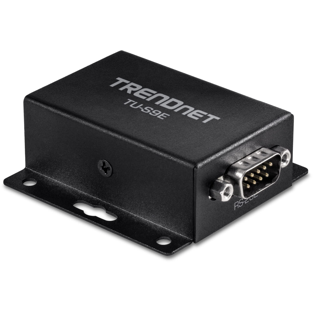 Trendnet Tu S9E, 1 Port Serial To Ip Ethernet Converter, Black