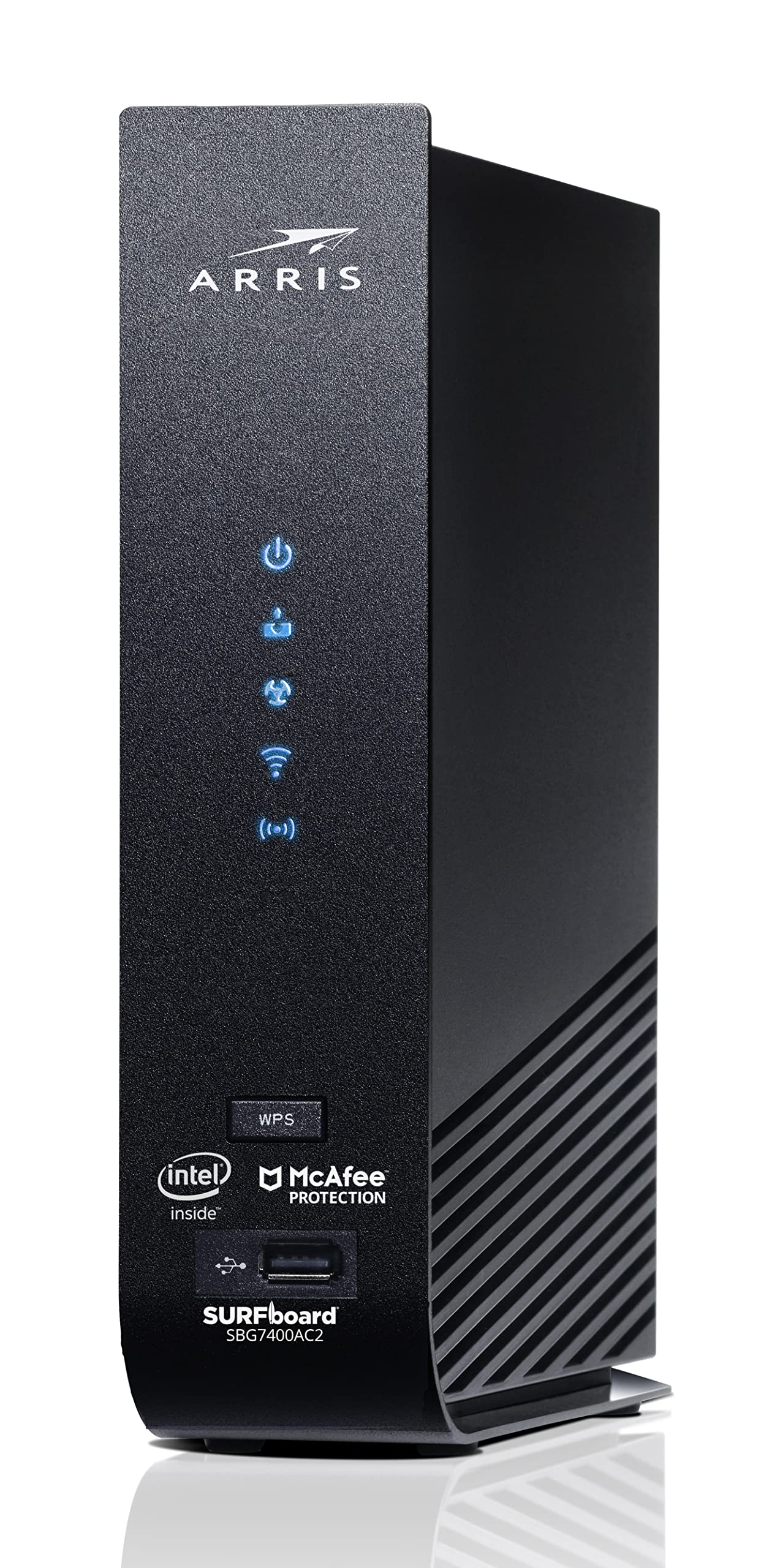 ARRIS SURFboard SBG7400AC2 DOCSIS 3.0 Cable Modem & AC2350 Wi-Fi Router , Approved for Comcast Xfinity, Cox, Charter Spectrum & 