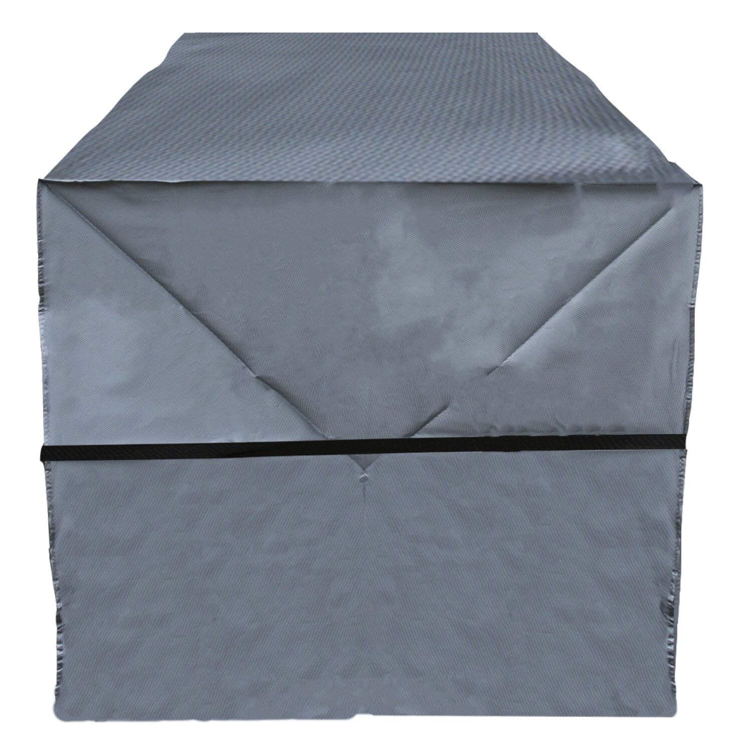 Air Conditioner Covers Outdoor Air Conditioner Cover   A/C Winter Weather Protector   Square, Gray