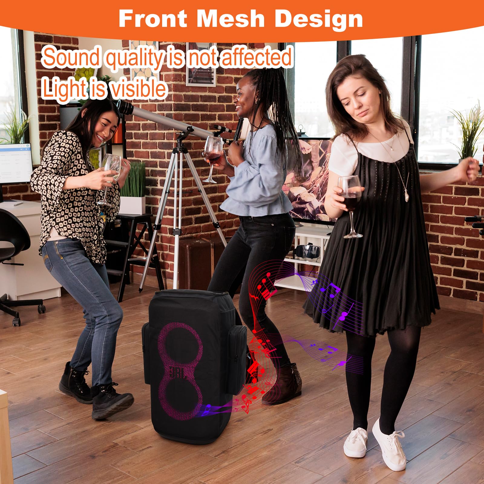 Txesign Speaker Cover Case For Jbl Partybox Club 120 Portable Party Speaker, Dust Case Protective Mesh Cover Sleeve Replacement