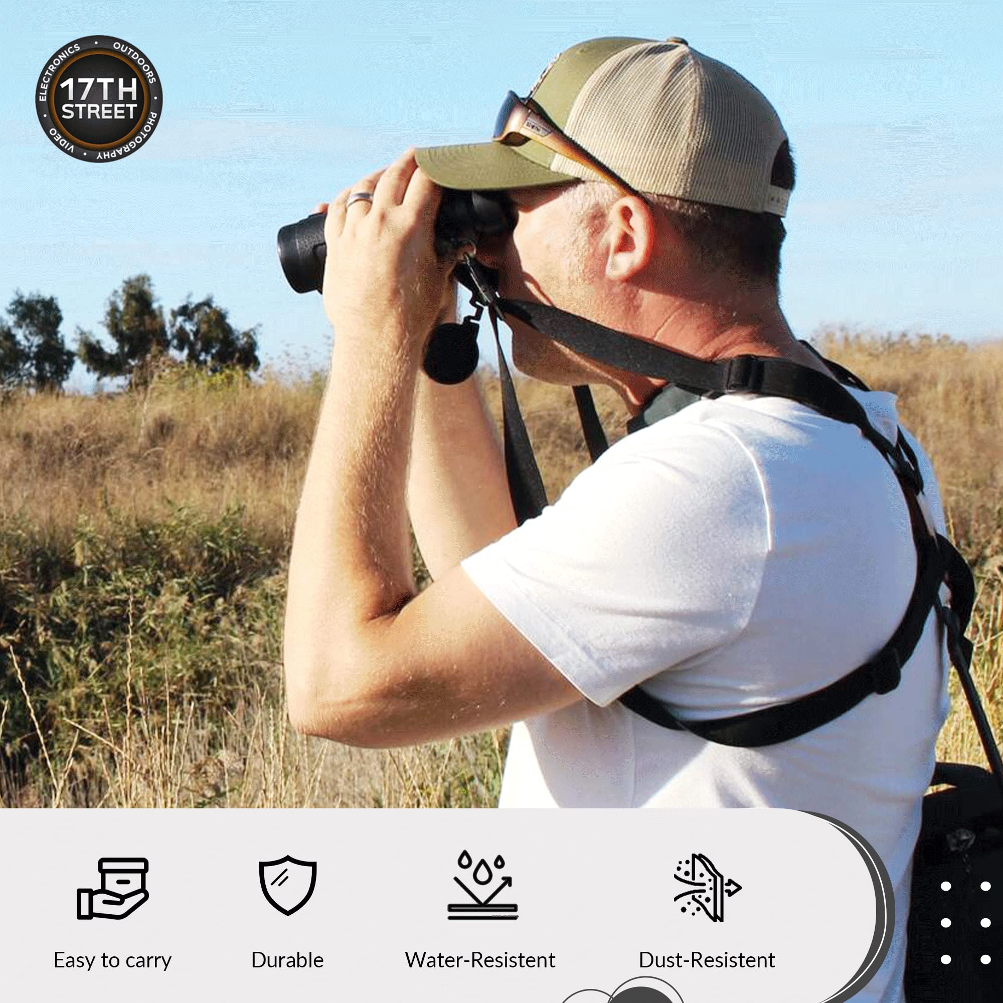 Nikon 16765 Monarch M7 8X42 Binocular With Lens Pen, Harness, & Flashlight Kit