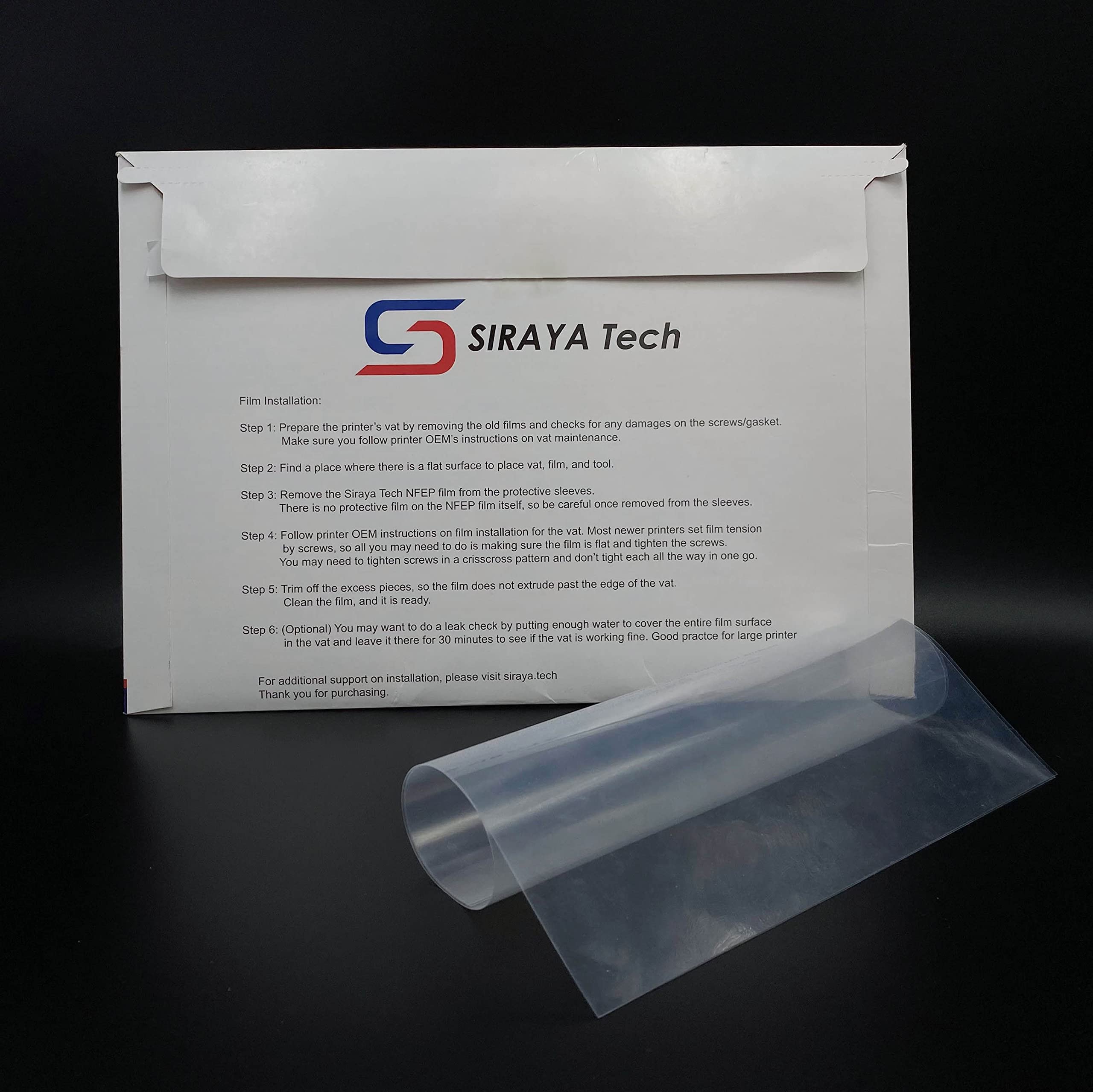 Siraya Tech 2 Pcs Nfep Film   A4 Size (210 X 297Mm) Better Durability Fewer Layer Lines Accurate Print Results Great For Resin P