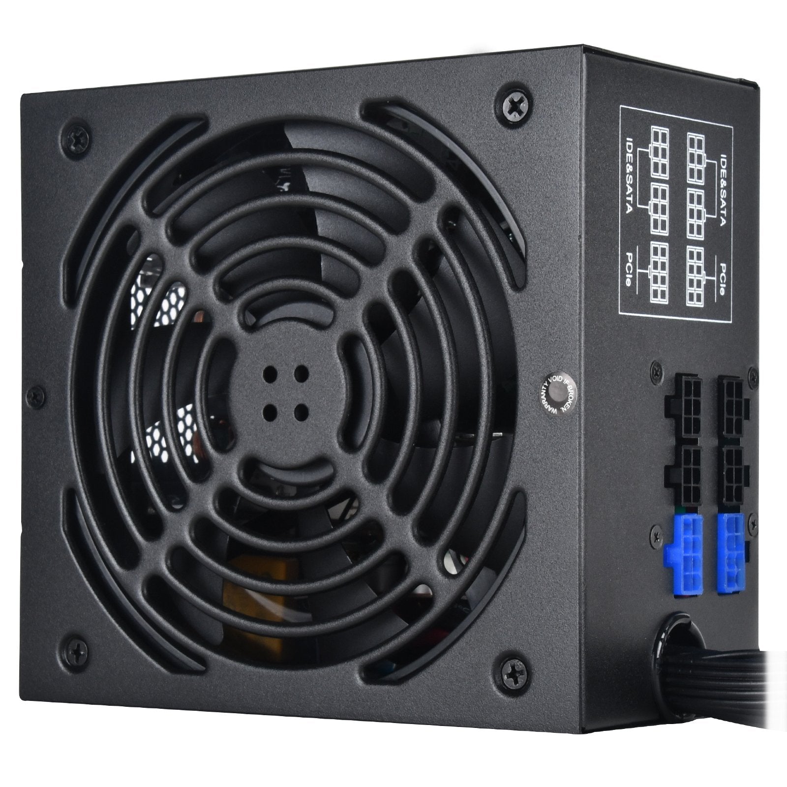 Silverstone Technology 550 Watt Semi Modular 80 Plus Gold Computer Power Supply Psu, Sst Et550 Hg