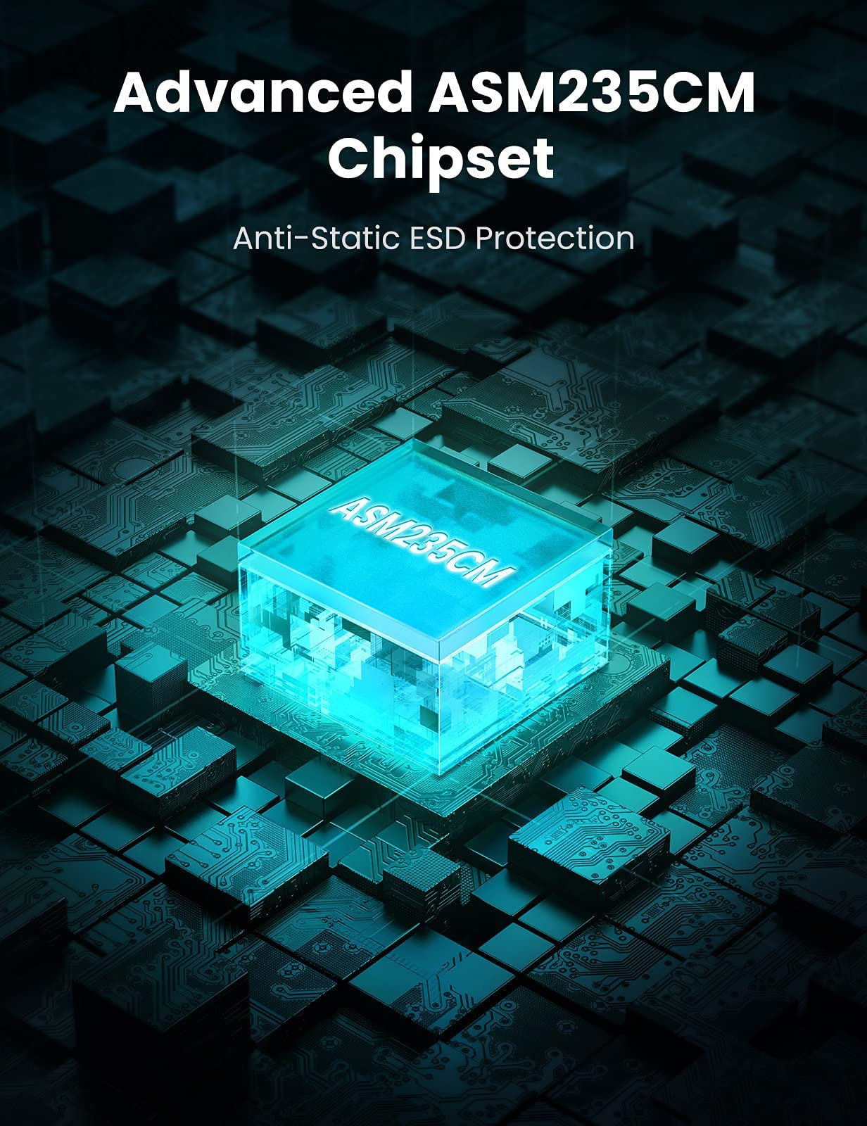 Ugreen Usb C Hard Drive Enclosure For 2.5 Sata Ssd Hdd Aluminum Usb C To Sata Adapter Usb 3.1 Gen 2 Support Uasp Sata Iii Compat