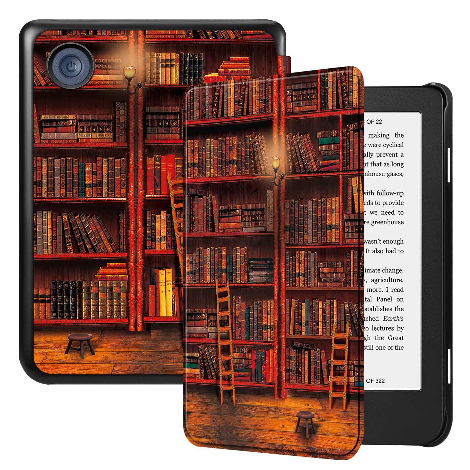 Fintie Slimshell Case For 6    Kobo Clara Bw (2024) / Kobo Clara Colour (2024) / Kobo Clara 2E (2022)   Slim Lightweight Premium