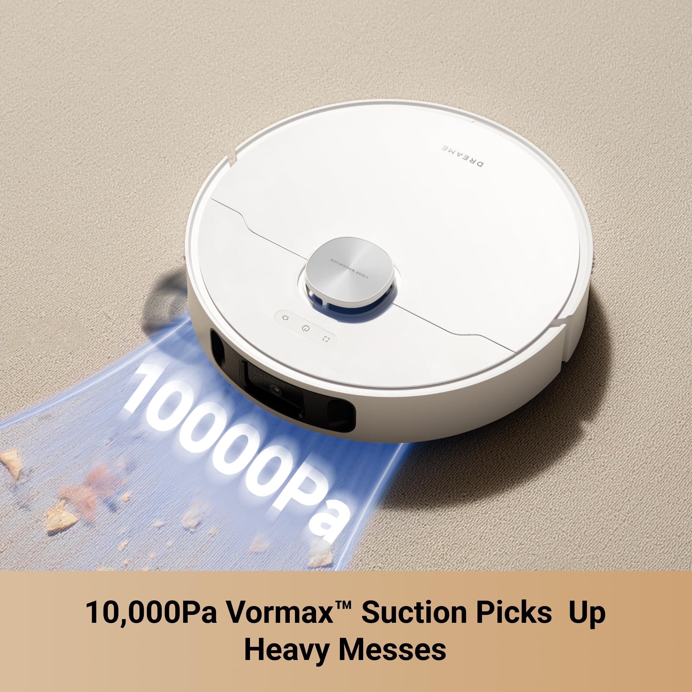 Dreame L10S Ultra Gen 2 Robot Vacuum And Mop, 10,000Pa Suction, Mopextend Technology, All In One Base Station, Pet Friendly, Ver
