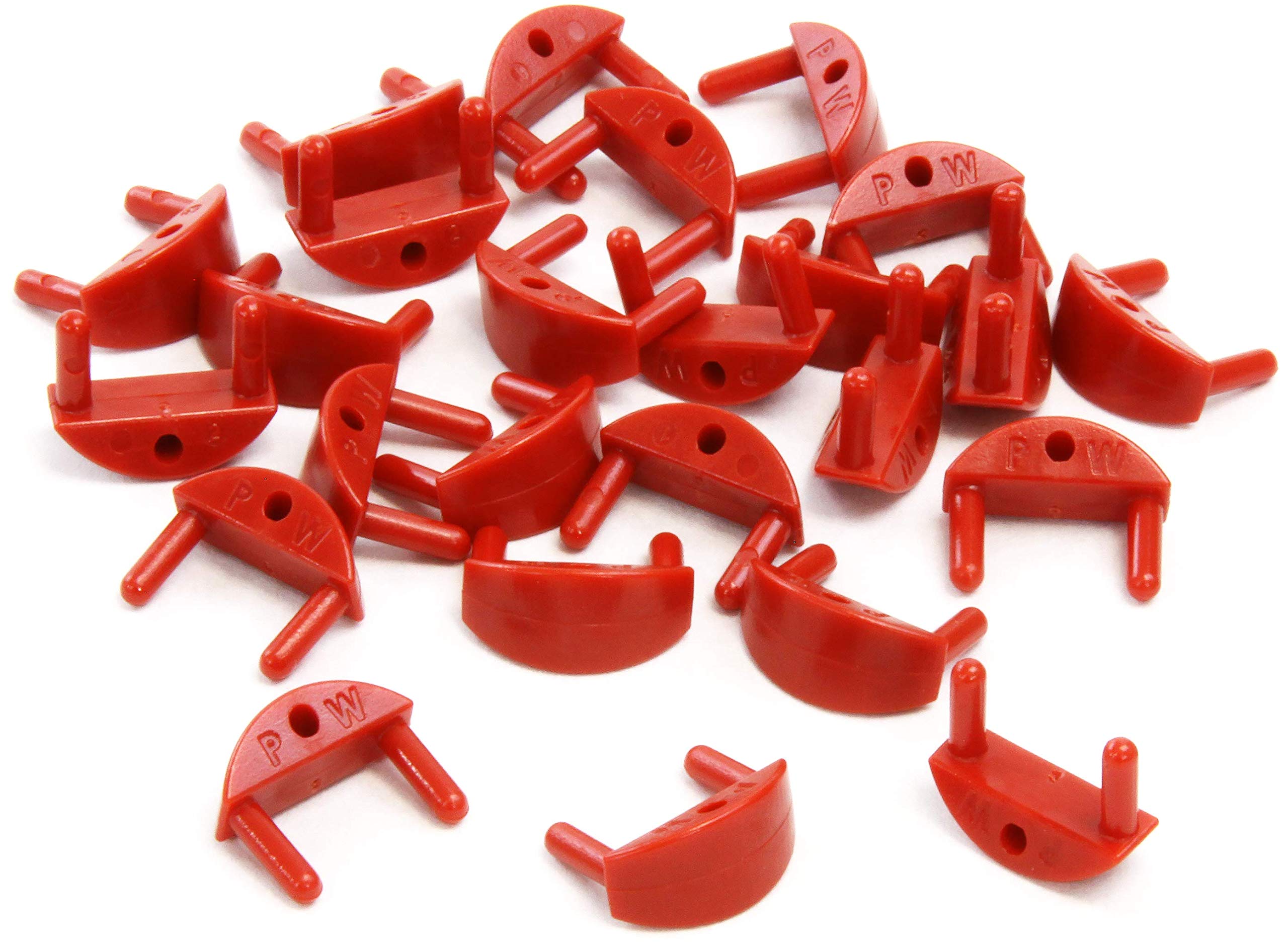 Powerwerx Pclip Retention Clips For Pp15/30/45 Anderson Power Powerpole Connectors (25 Pieces)