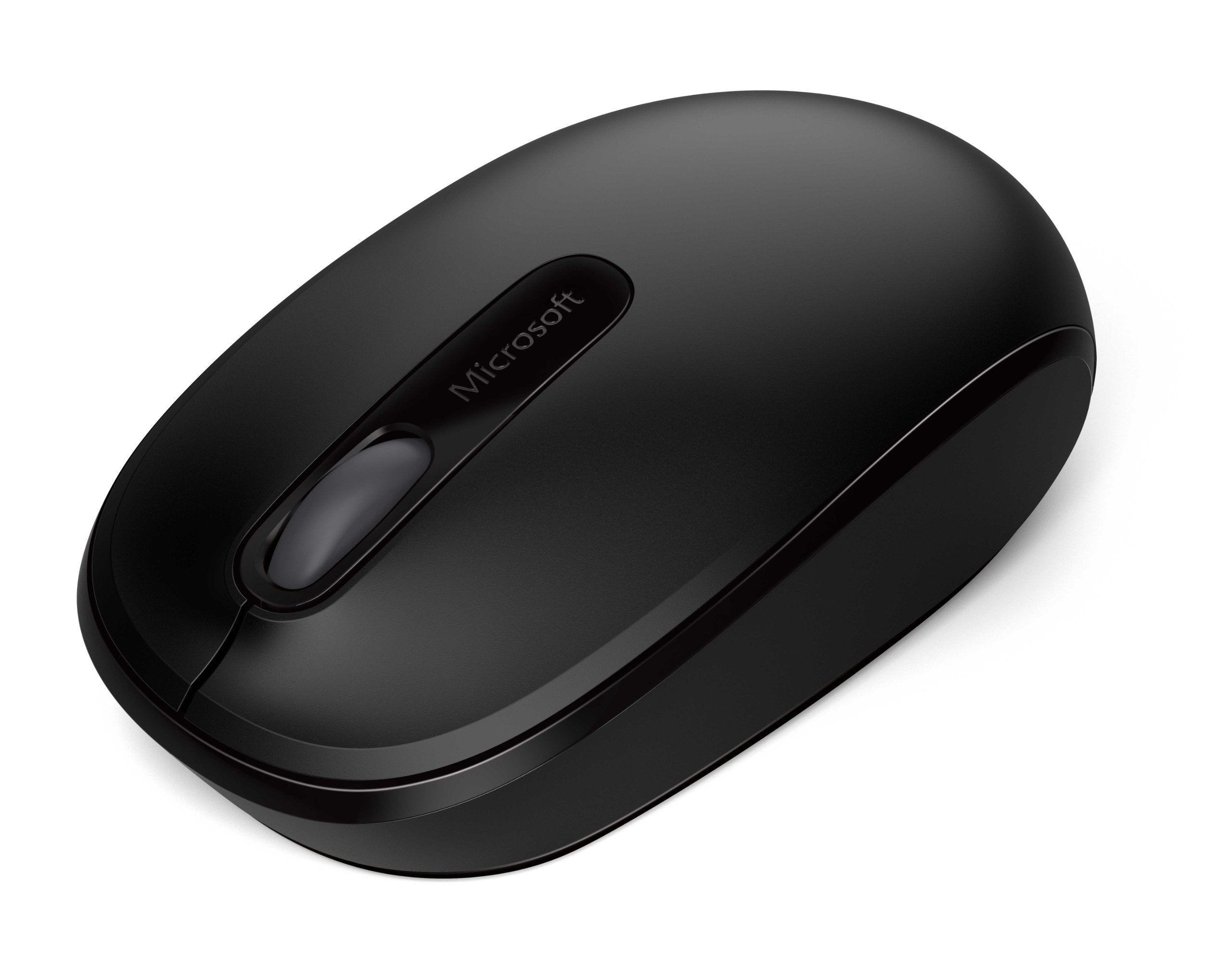Microsoft Wireless Mobile Mouse 1850  Black  Comfortable Right/Left Hand Use, Wireless Mouse With Nano Transceiver, For Pc/Lap