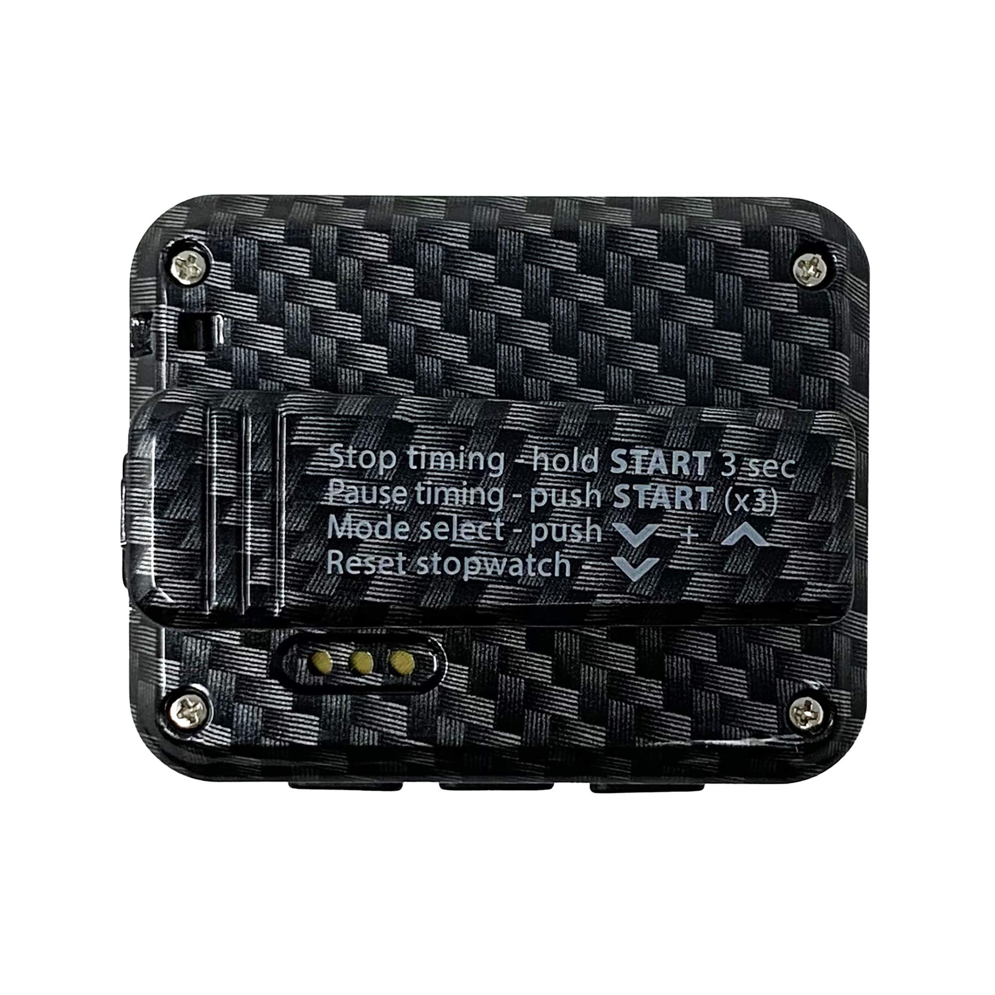 Gymboss Charge Interval Timer And Stopwatch (Carbon Black)