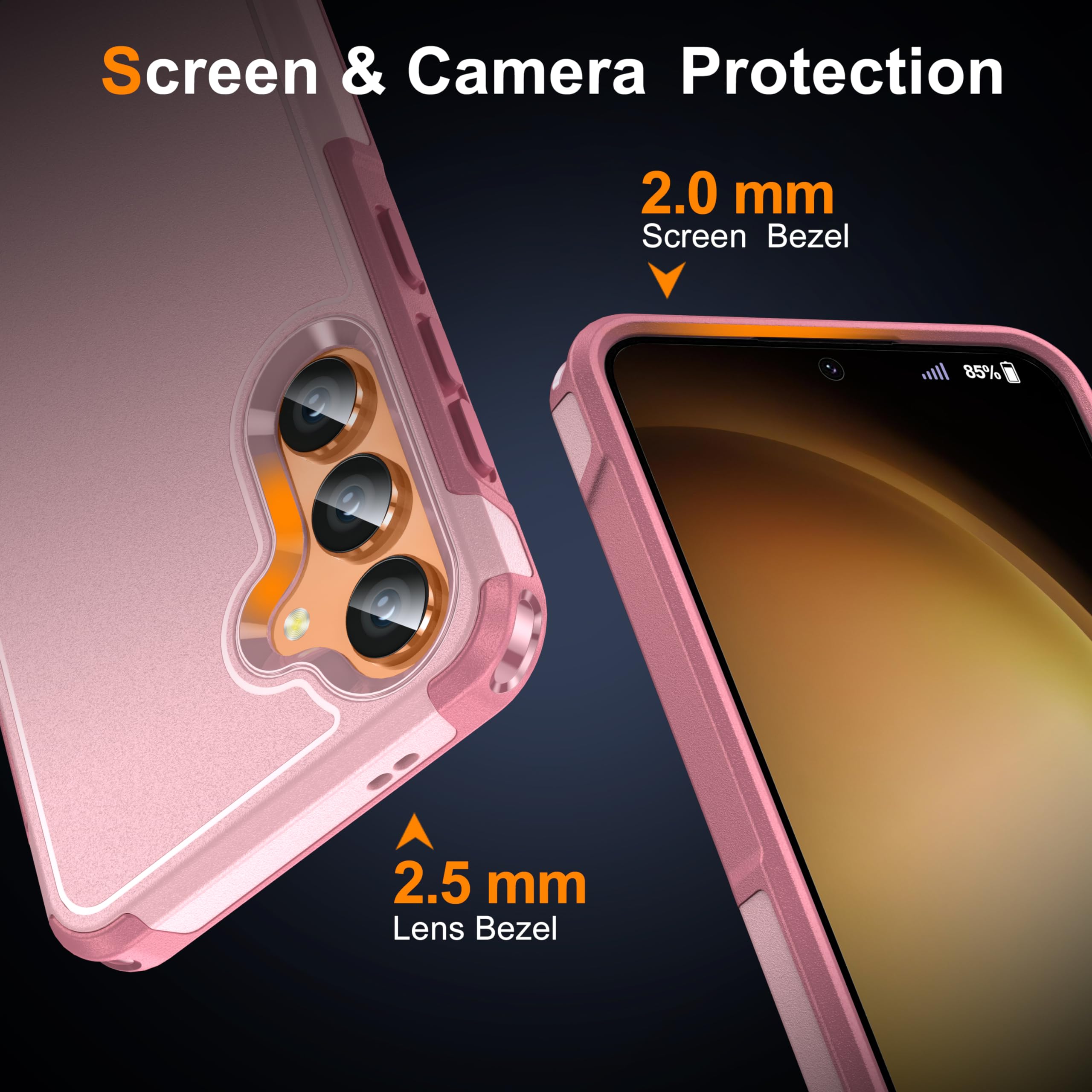 Oneagle For Samsung Galaxy S24 Plus Case,Galaxy S24 Plus Phone Case With [Dual Layer][15Ft Military Drop Protection][Wireless Ch