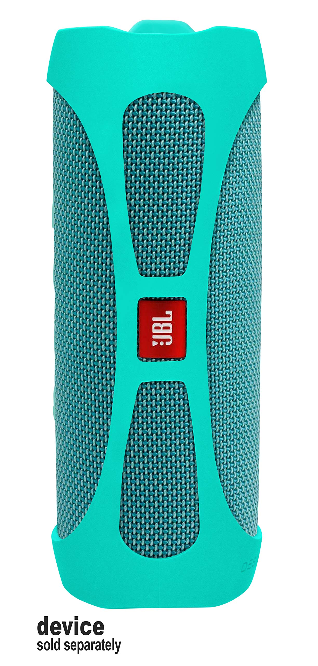 Silicone Cover Skin For Jbl Flip 5 Waterproof Portable Bluetooth Speaker, By Alltravel, Portable Full Protection Solution, Customized Skin With Color And Shape Matching, For Flip 5 Only (Mint Green)