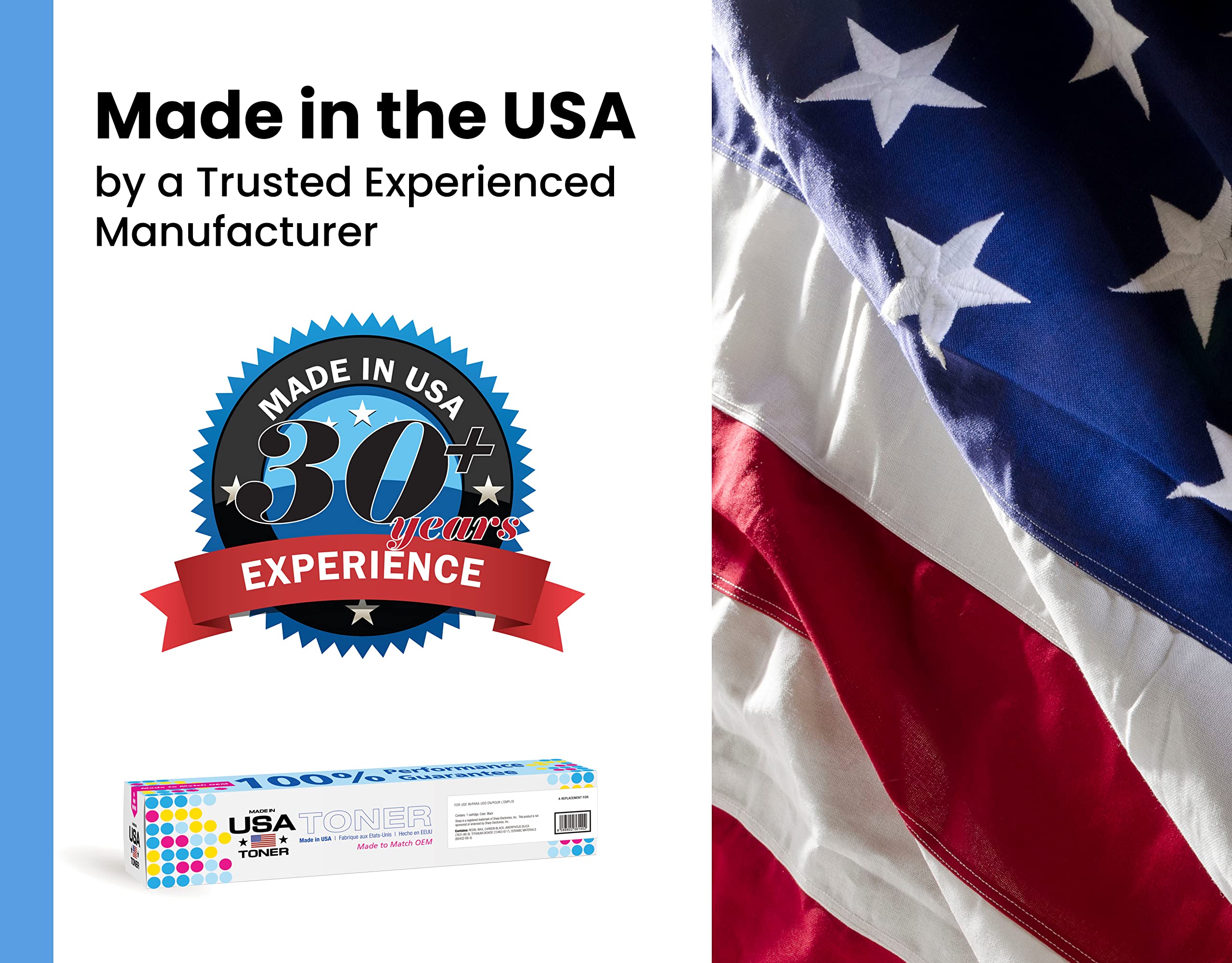 Made In Usa Toner Compatible Replacement For Oce Plotwave 300, 340, 345, 350, 360, 365, 500 Universal Toner, Black (2 Cartridges