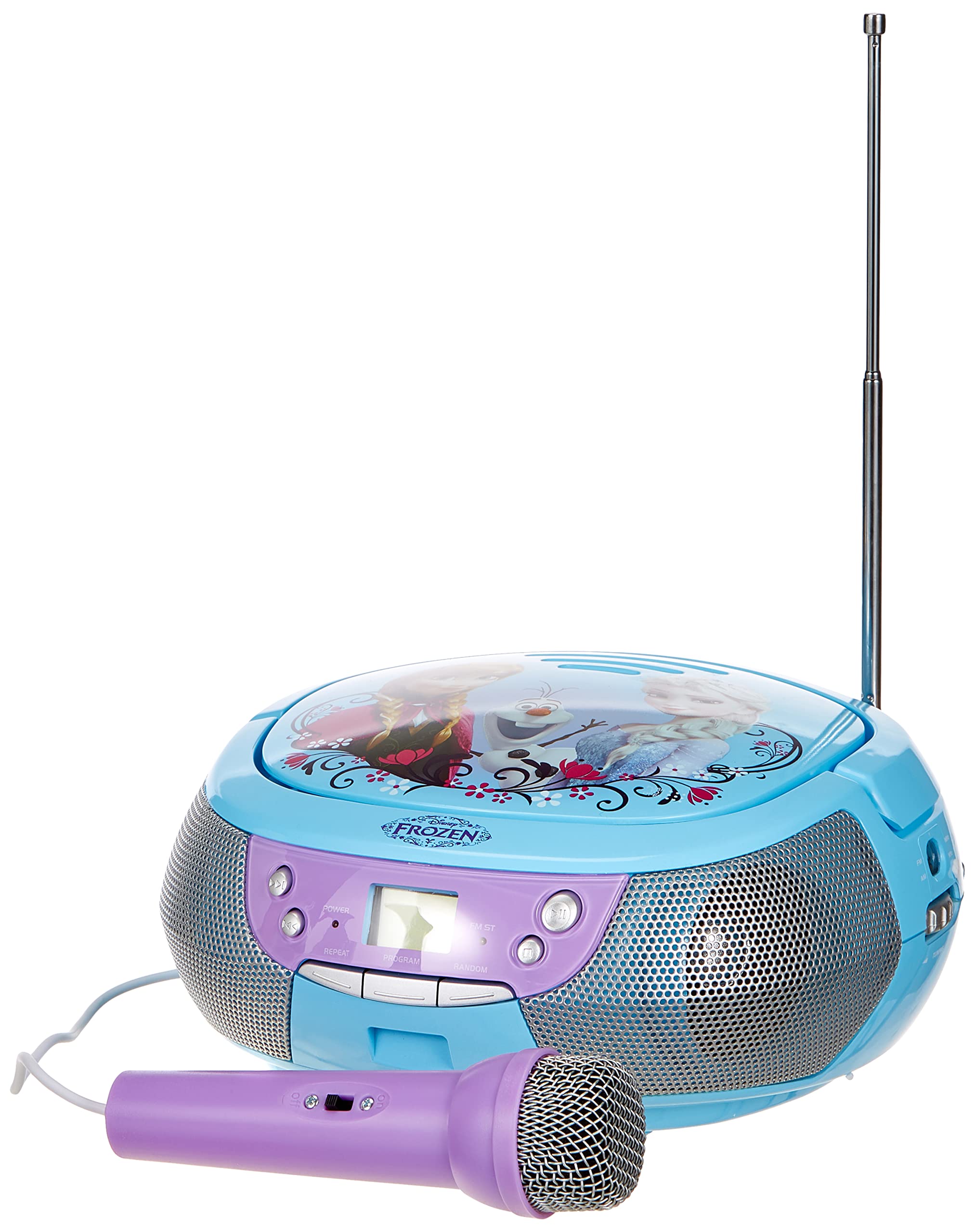 Frozen Fr430.Ex Cd Player Boombox With Mic