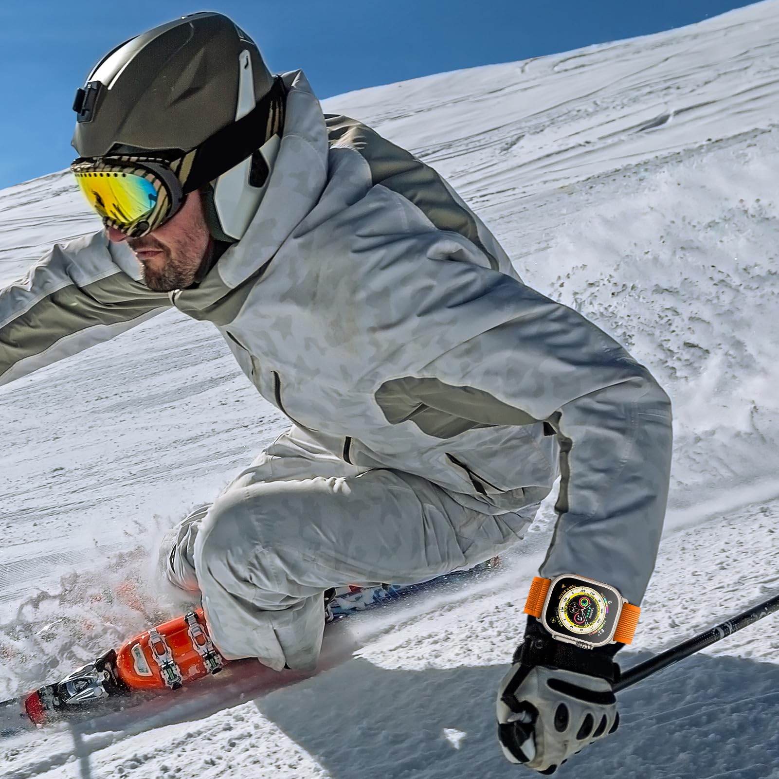 Trail Loop Nylon Band   Compatible With Apple Watch Ultra 2 Band 49Mm 46Mm 45Mm 44Mm 42Mm 41Mm 40Mm 38Mm Men Women,Rugged Braide