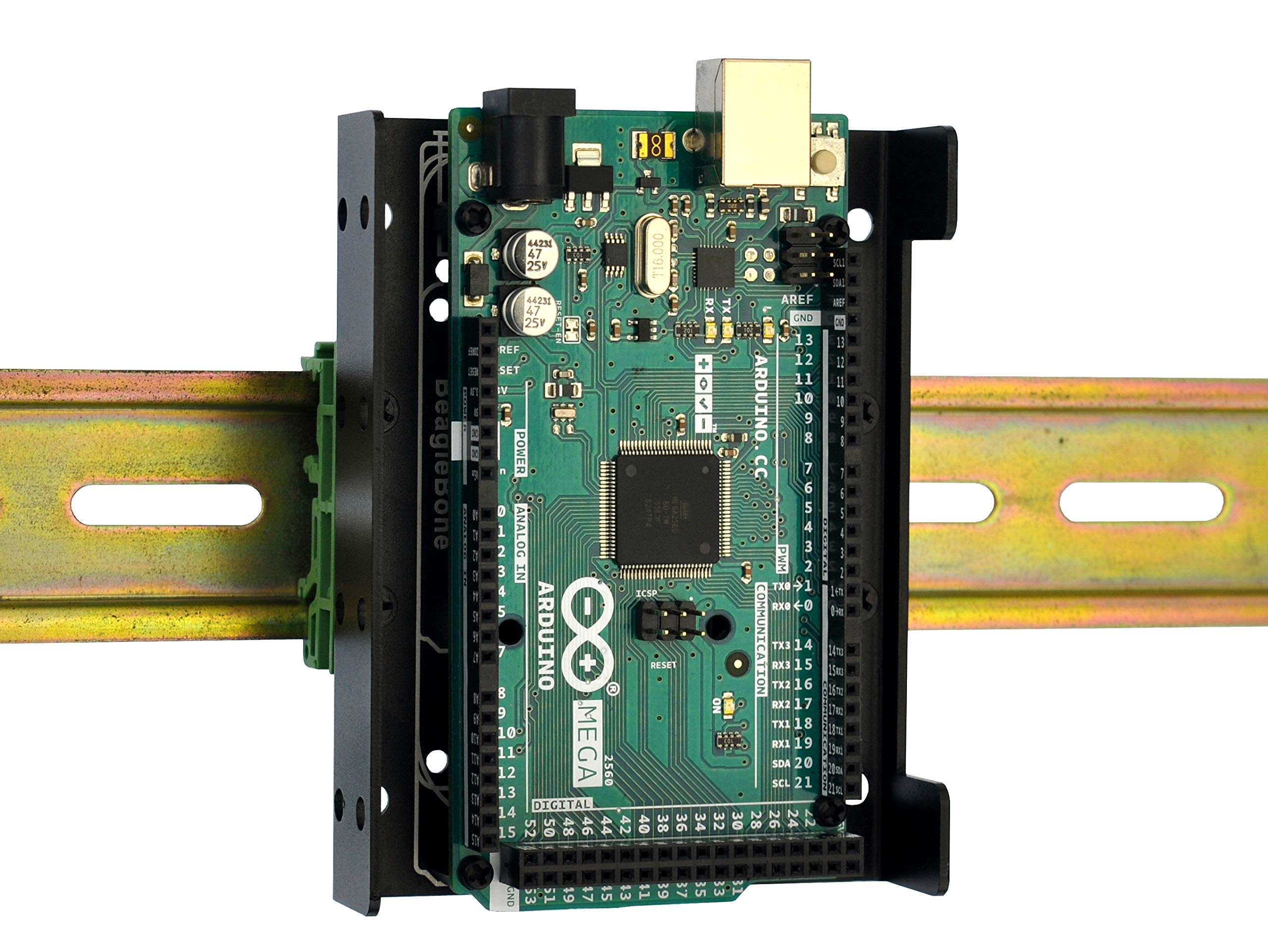 Din Rail Mount Bracket For Raspberry Pi A+ B+ 2B 3B 3B+ 4B Zero Arduino Uno Mega Mkr Beaglebone