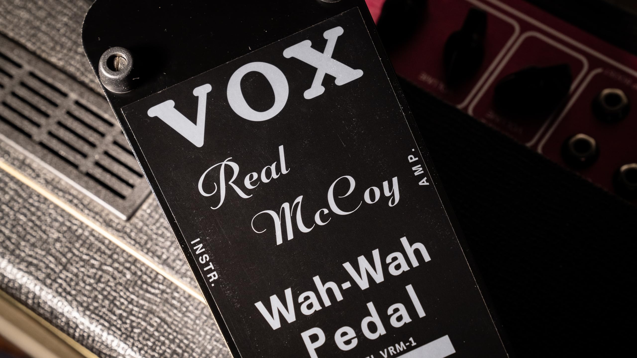 Vox The Real Mccoy Vrm 1 Wah Guitar Effects Pedal W/Treadle And Battery Powered Operation