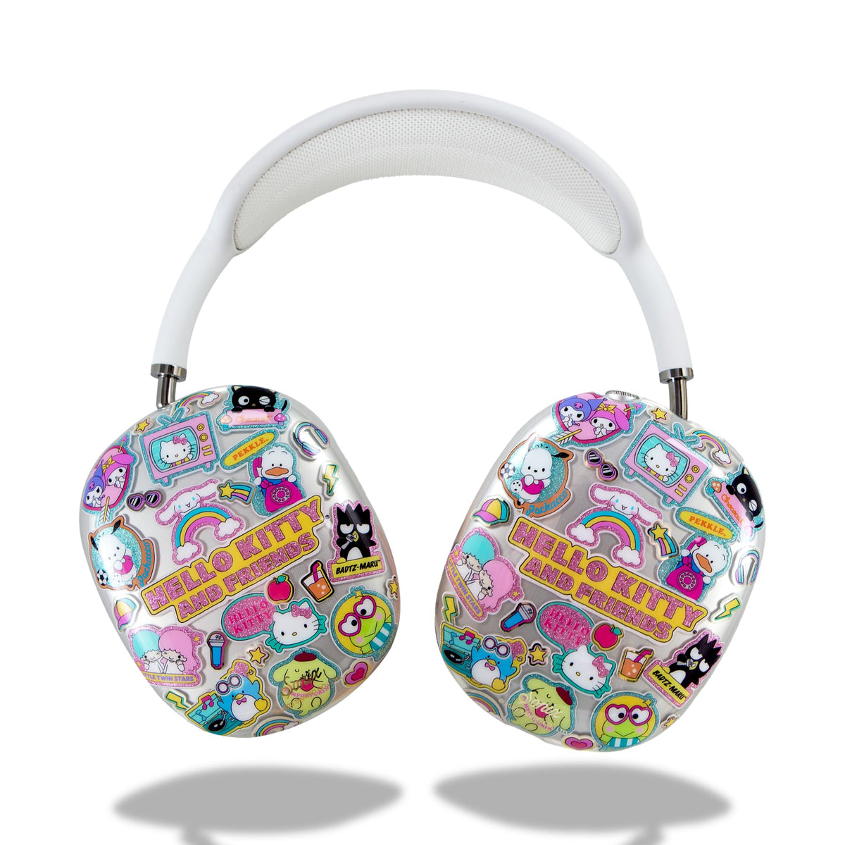 Sonix x Sanrio Protective Case Cover for AirPods Max Headphones | Clear TPU Cover Case | Hello Kitty & Friends Stickers