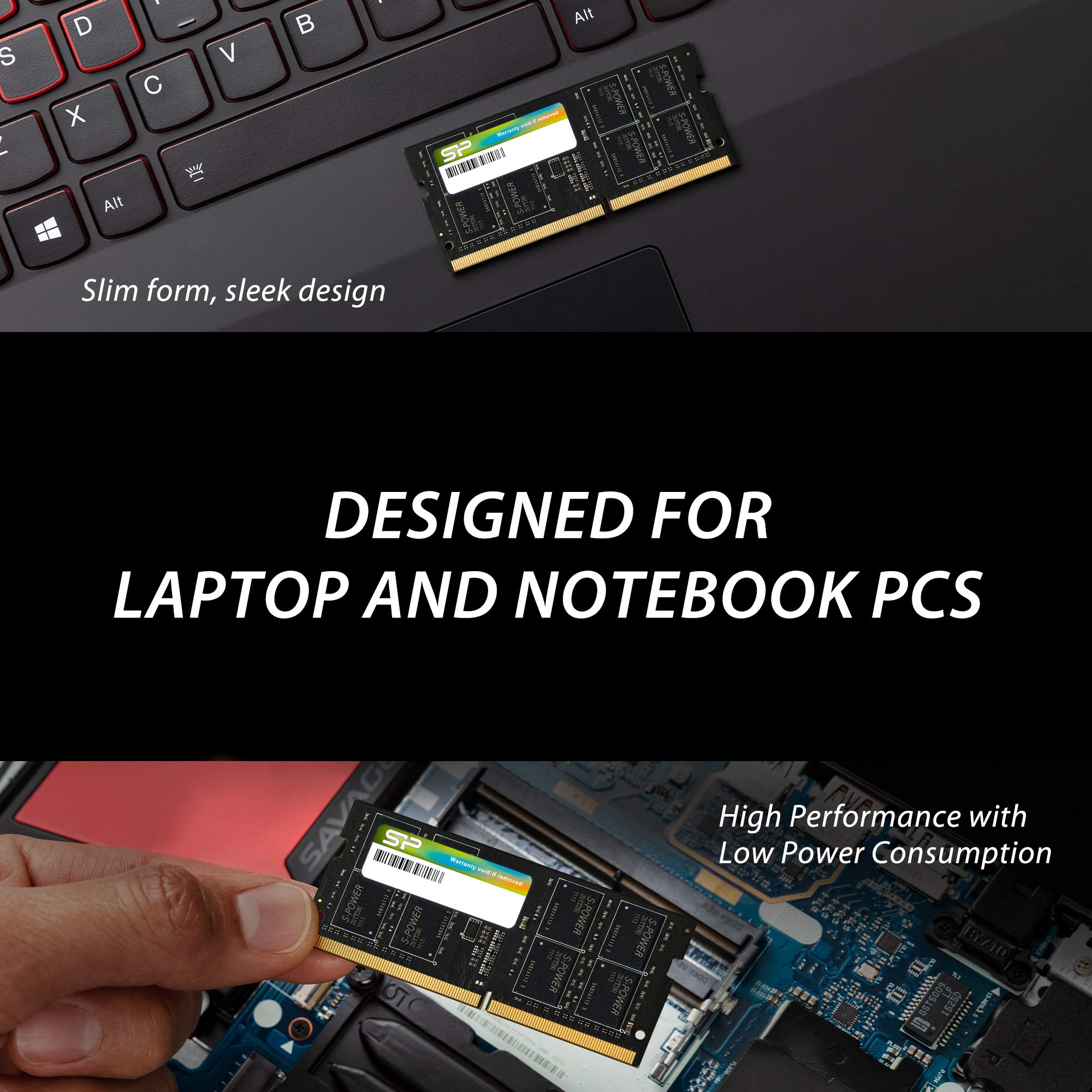 Silicon Power Ddr4 16Gb (2X8Gb) 3200Mhz (Pc4 25600) Cl22 Sodimm 260 Pin 1.2V Non Ecc Laptop Ram Notebook Computer Memory Su016Gb
