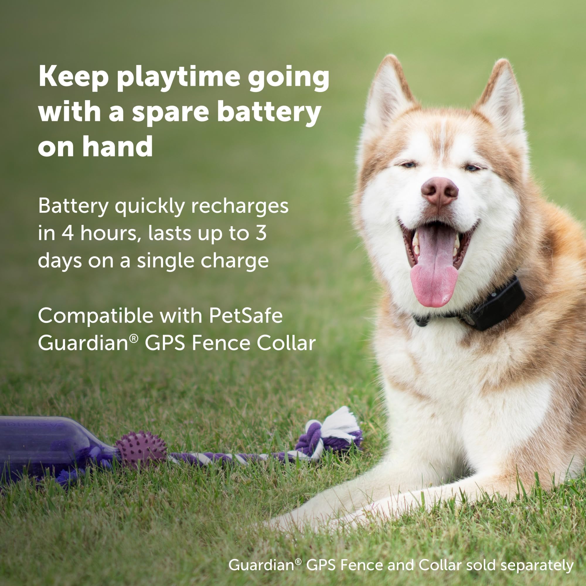 Petsafe Guardian Gps Fence Collar Battery   Extra Or Replacement Lithium Ion Battery   Up To 3 Days Battery Life   Compatible With Guardian Gps Collars Only