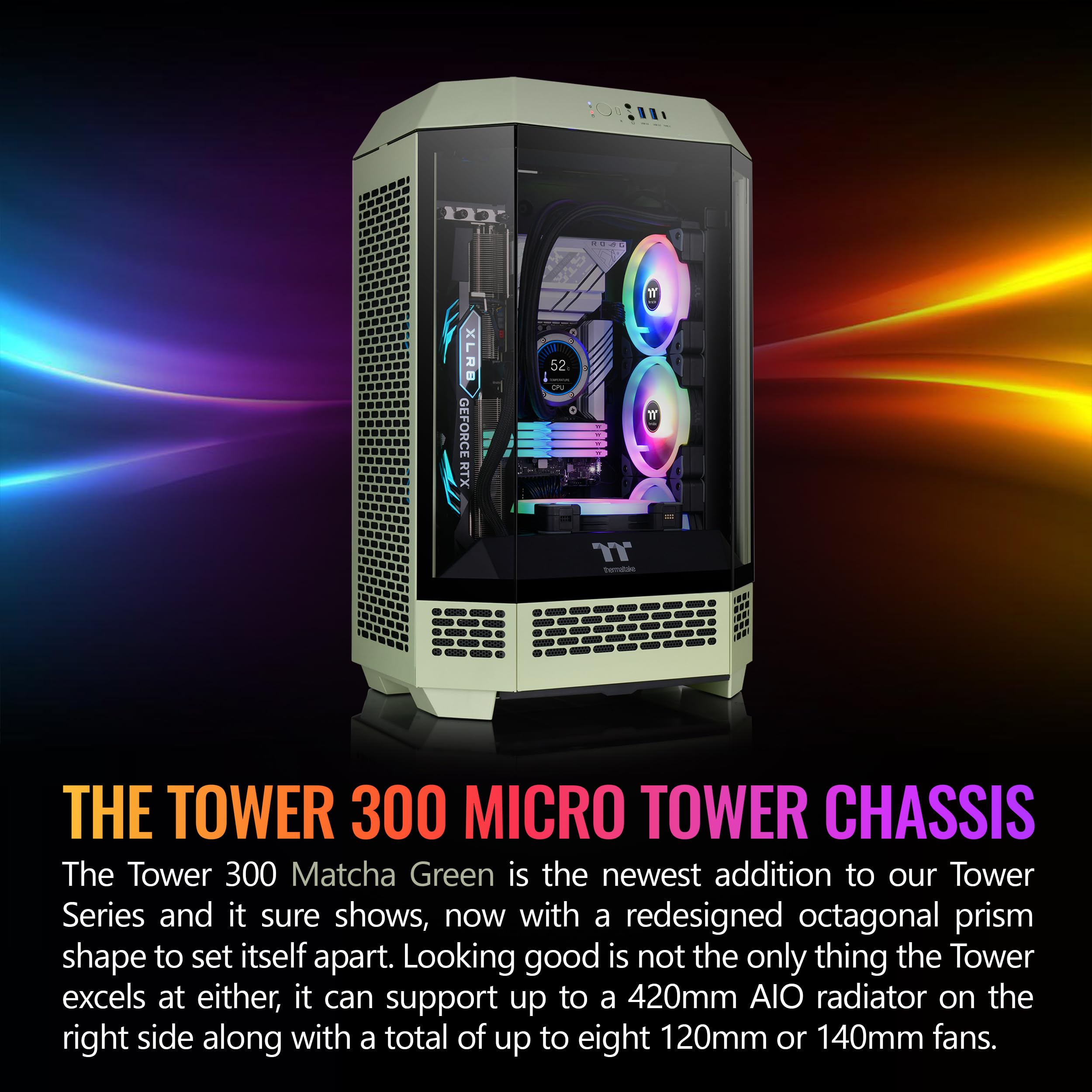 Tower 300 Matcha Green