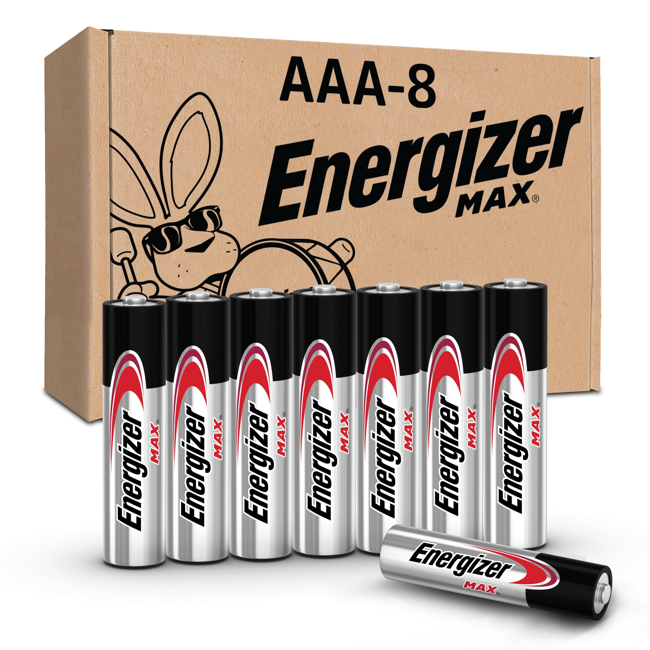 Energizer Max Aaa Batteries (8 Pack), Triple A Alkaline Batteries