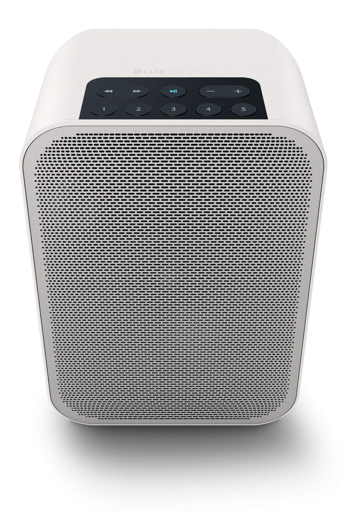 Bluesound Pulse Flex 2I Portable Wireless Multi-Room Smart Speaker With Bluetooth - White - Compatible With Alexa And Siri